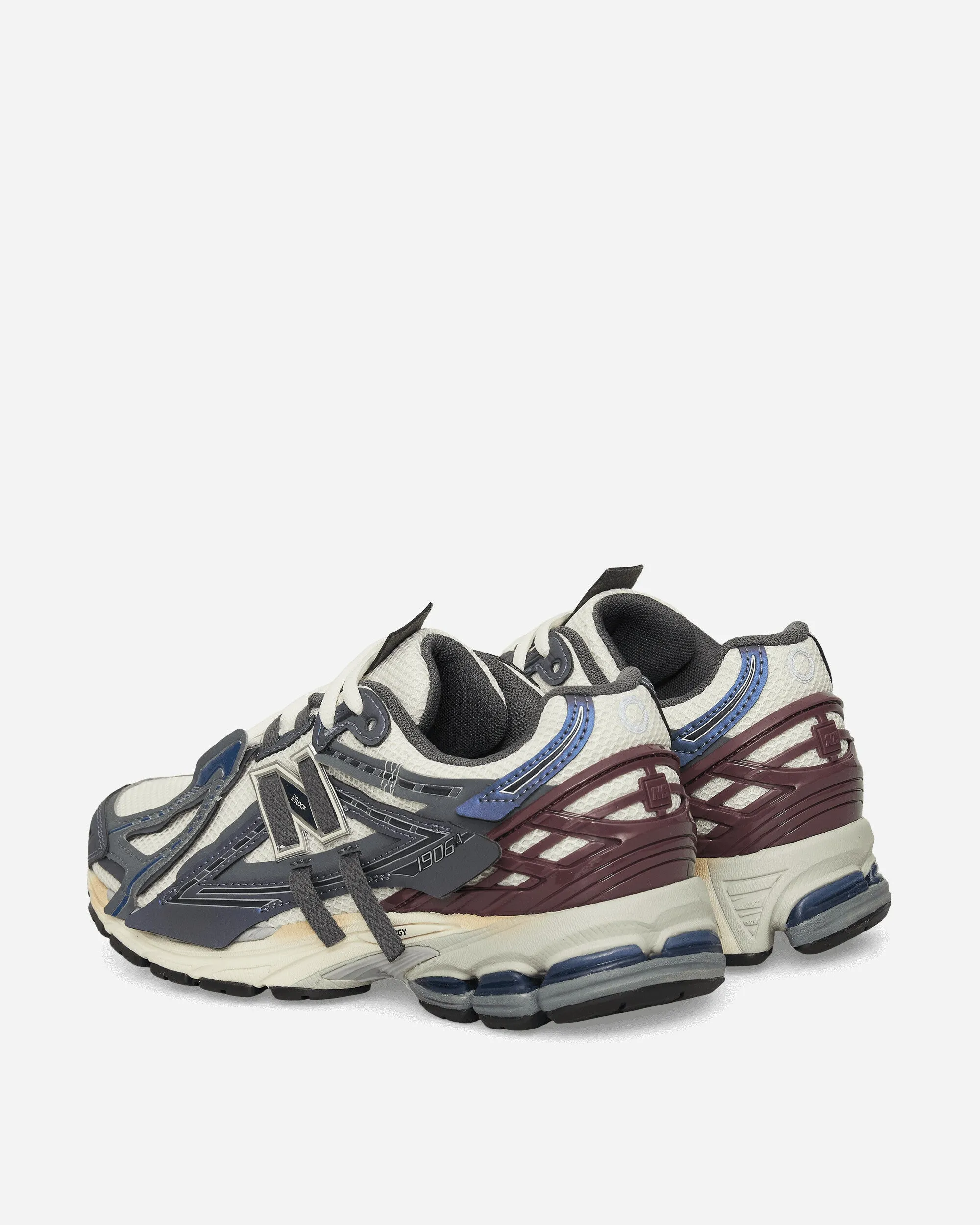 1906A Sneakers Encrier / Sel de mer / Prune délavée