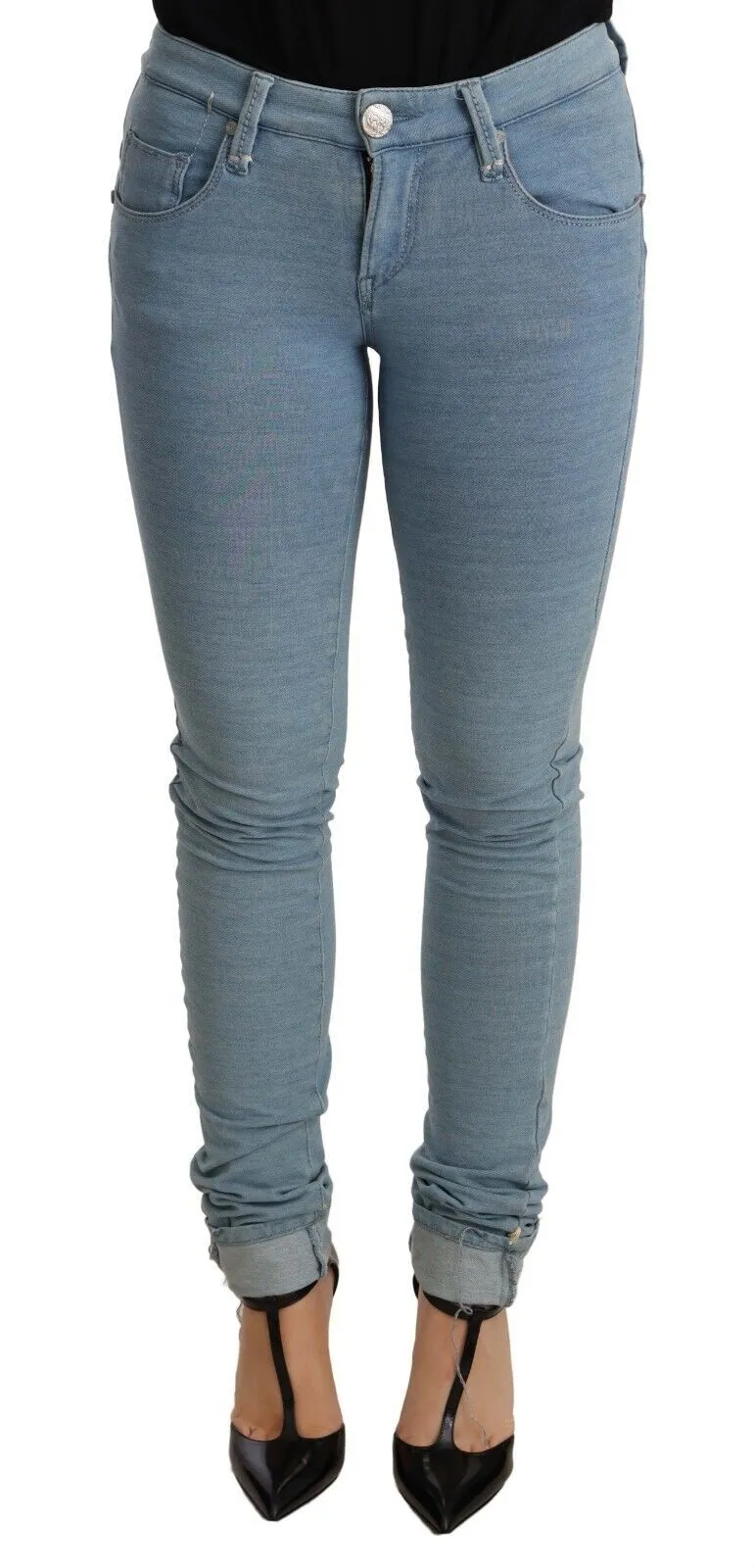 Acht Pantalon Femme Slim Fit à Ourlet Côtelé Stretch