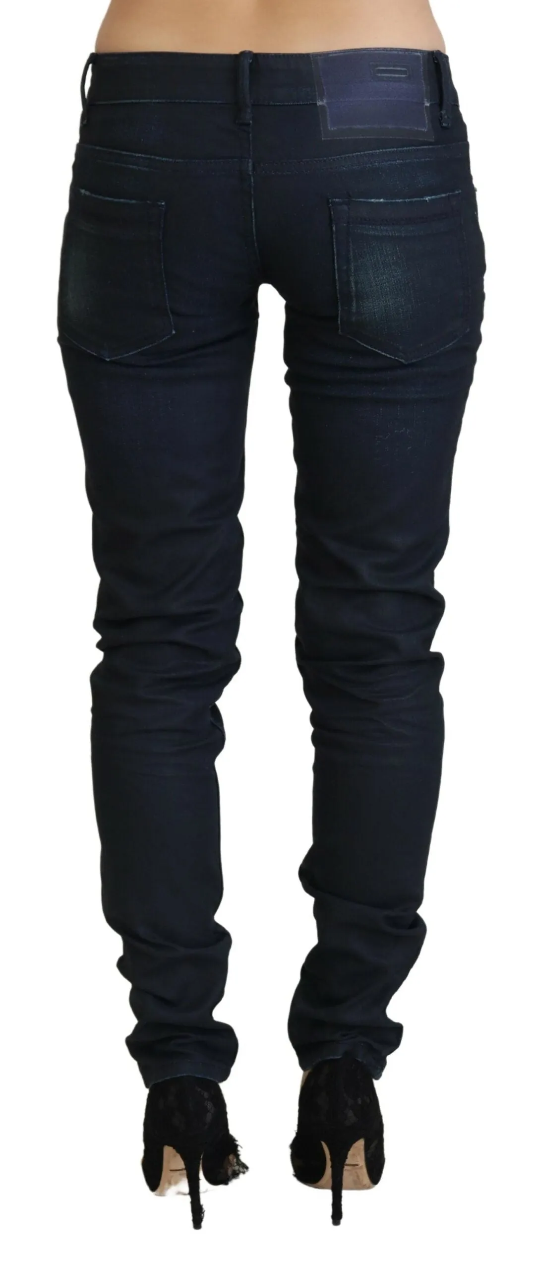 Acht Jean Femme Slim Fit à Taille Basse