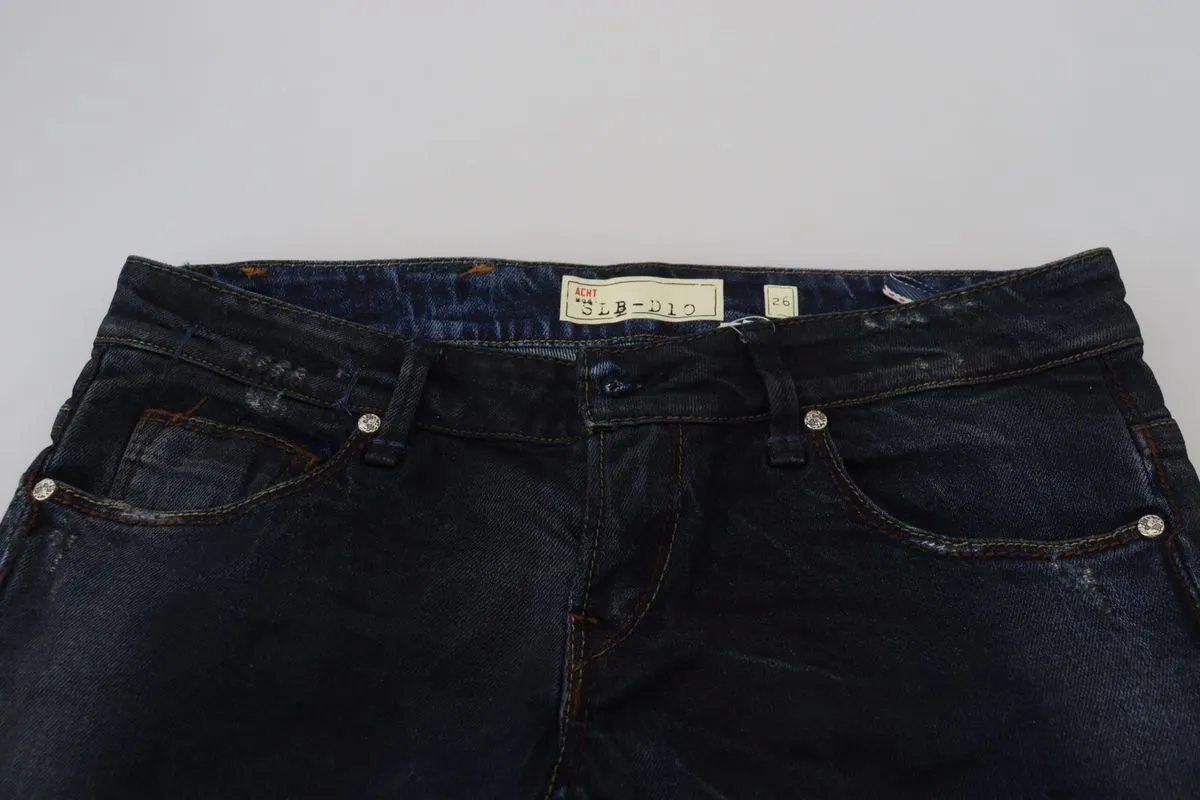 Acht Jean Femme Slim Fit à Taille Basse