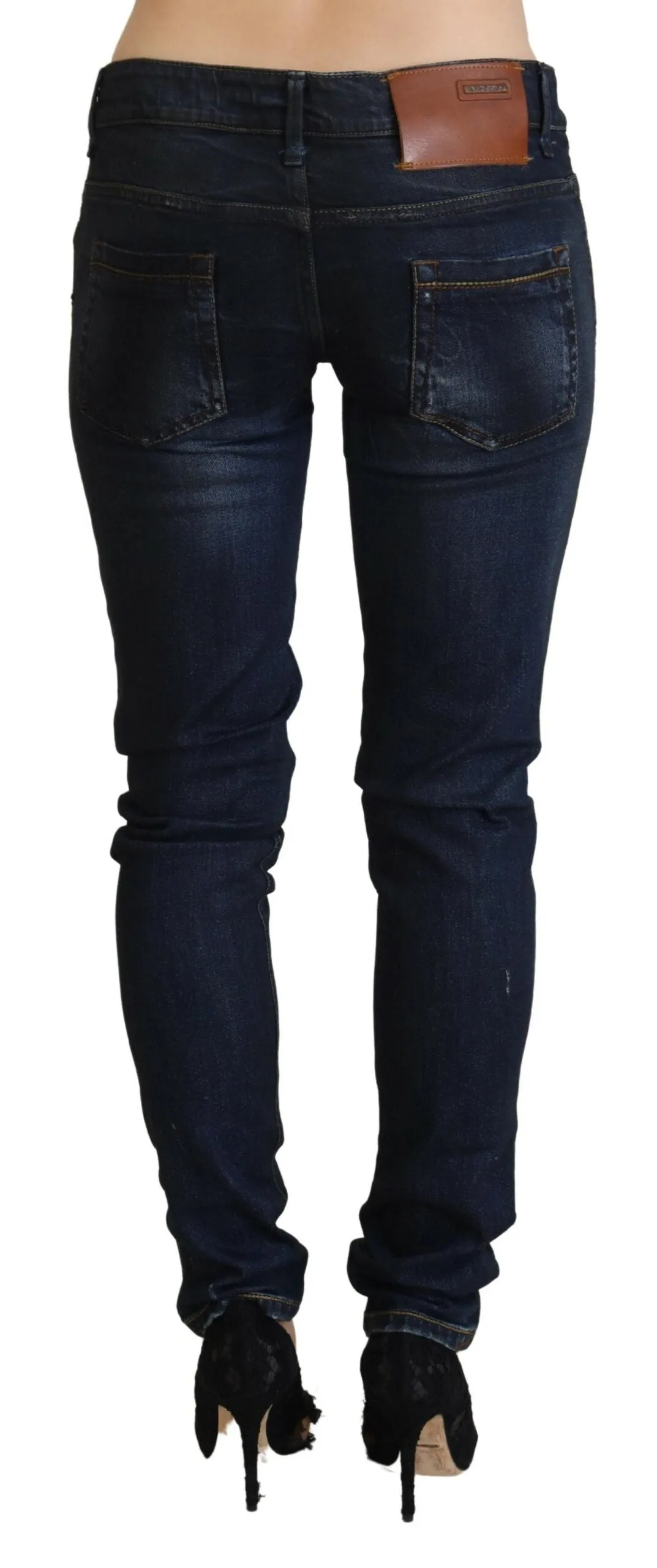 Acht Jean Femme Slim Fit à Taille Basse