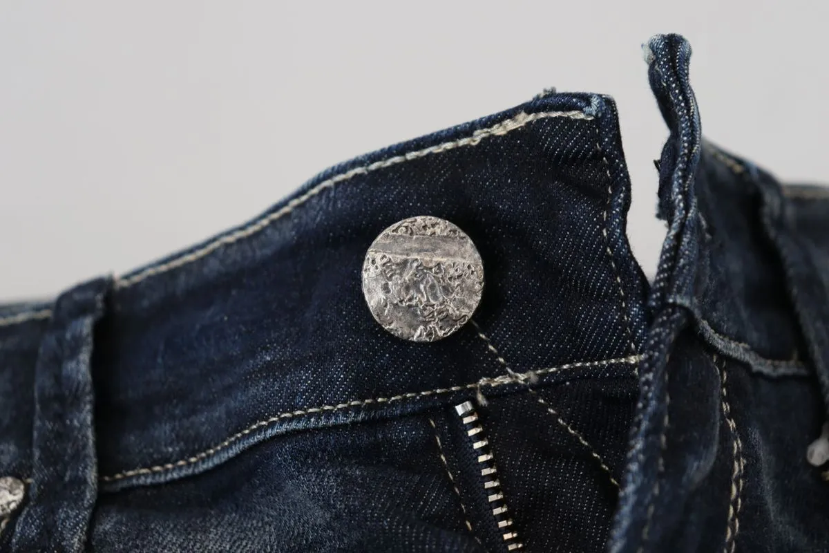 Acht  Jean Femme Slim en Coton Lavé