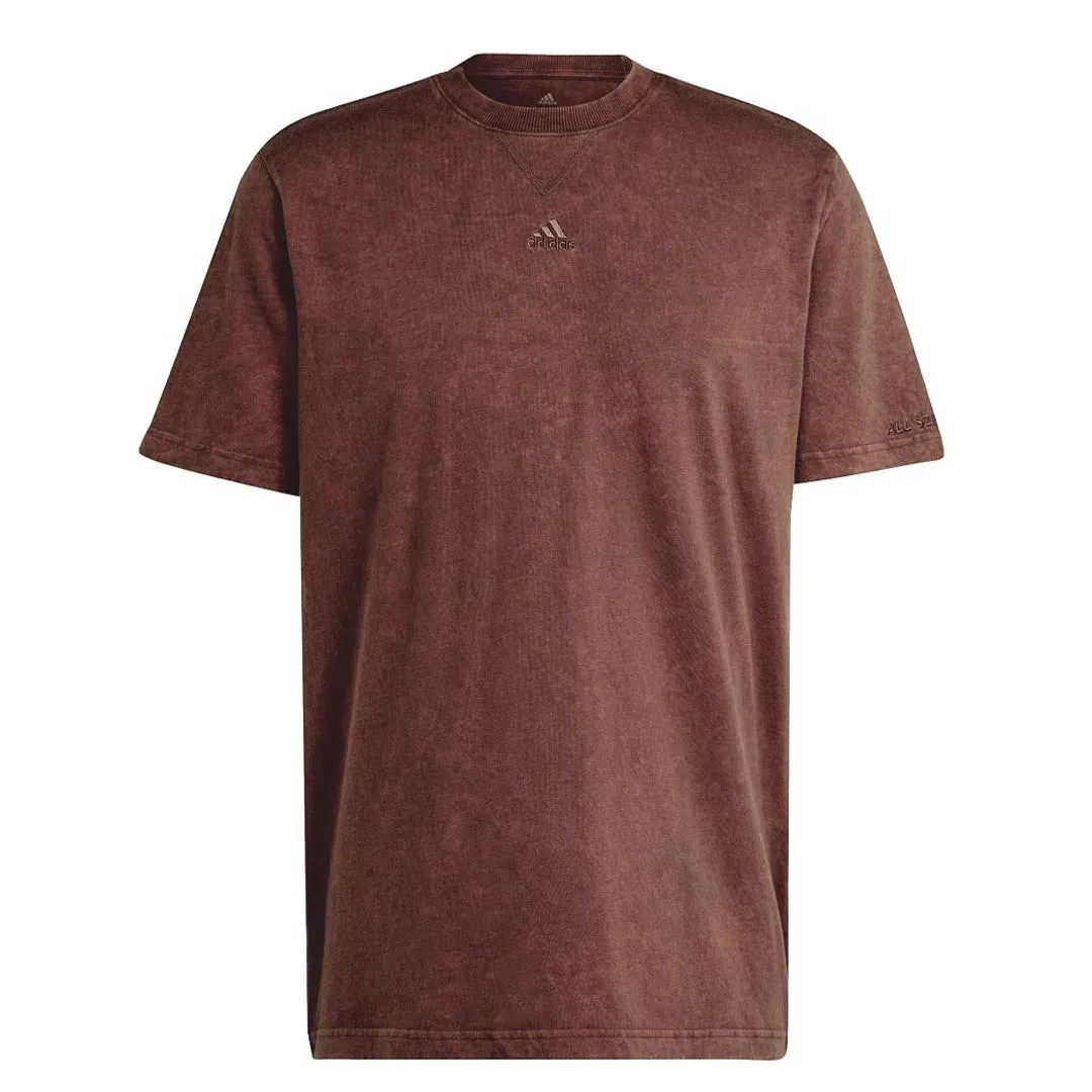 adidas - T-shirt à manches courtes pour hommes All SZN Garment Wash (IB4072)