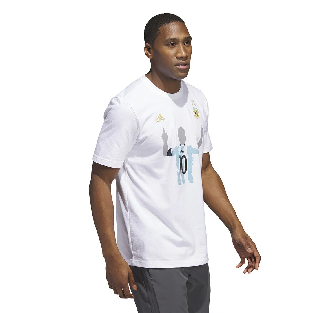 adidas - T-shirt Homme Argentine Messi 3 Étoiles (HS0418)