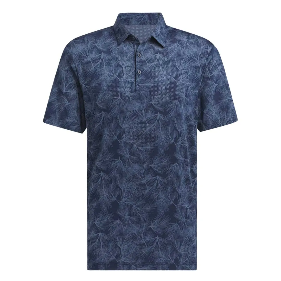 adidas - Polo Ultimate365 Mesh Imprimé Bleu pour Hommes (IL0568)