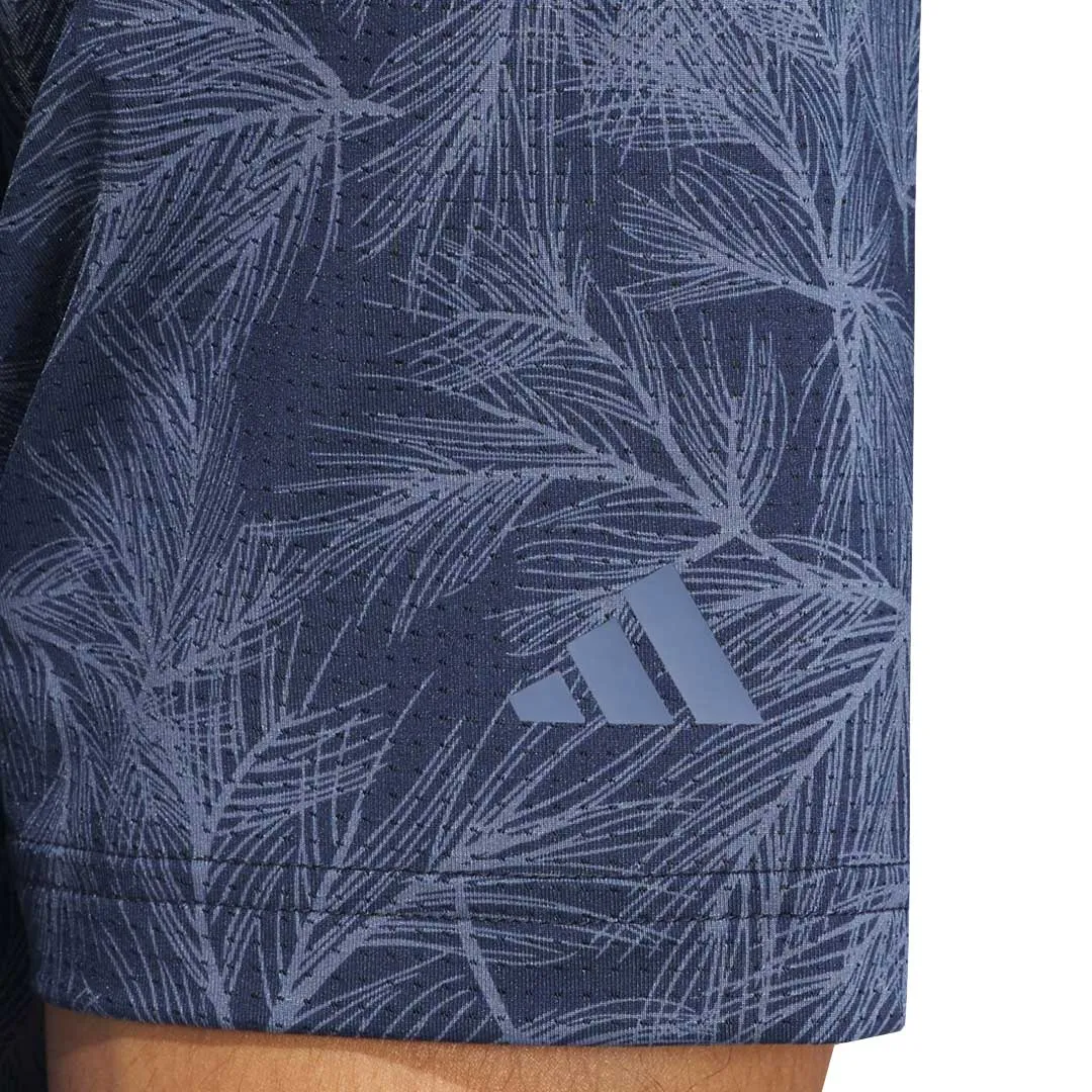 adidas - Polo Ultimate365 Mesh Imprimé Bleu pour Hommes (IL0568)