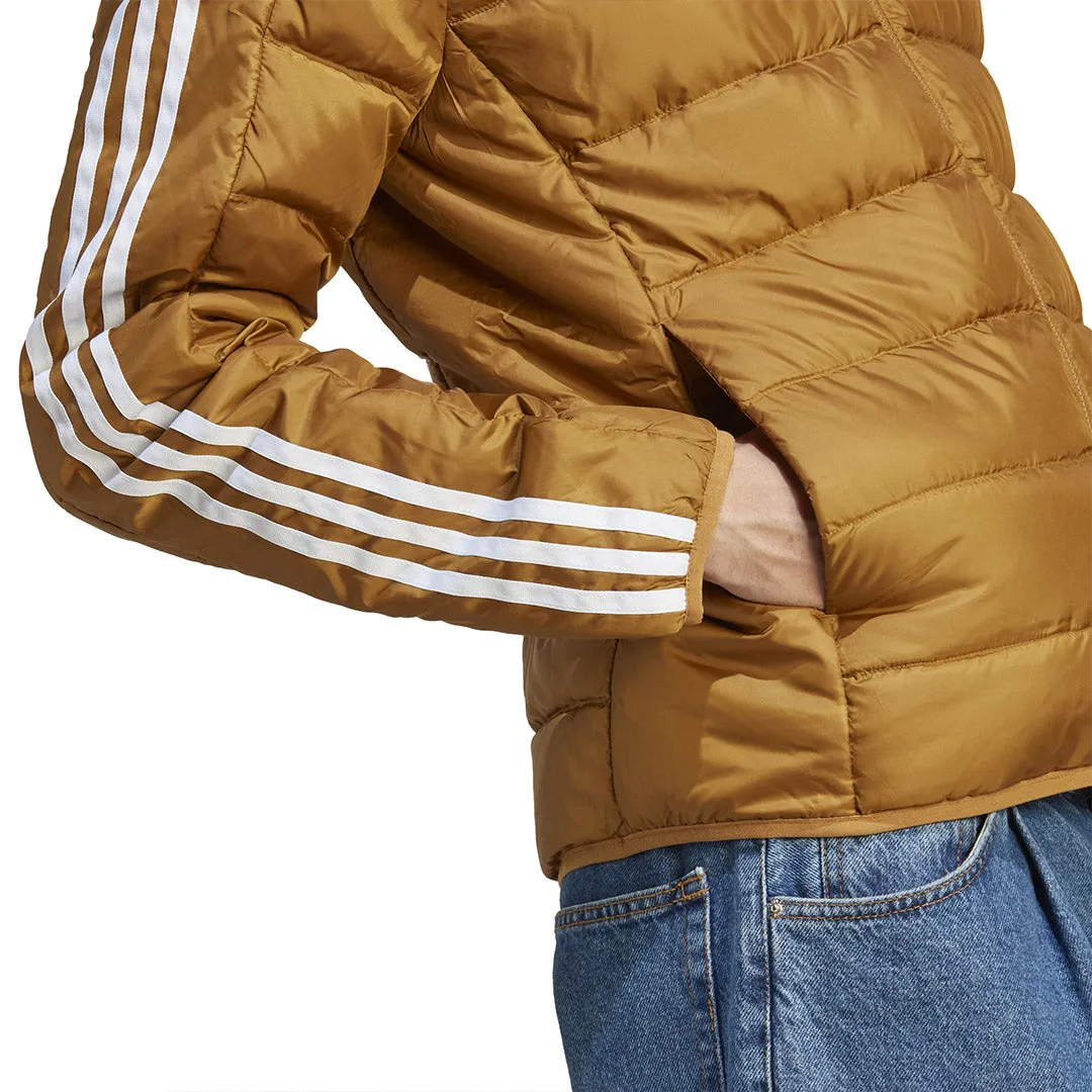 adidas - Veste légère en duvet Essentials 3-Stripes pour homme (IK3208)