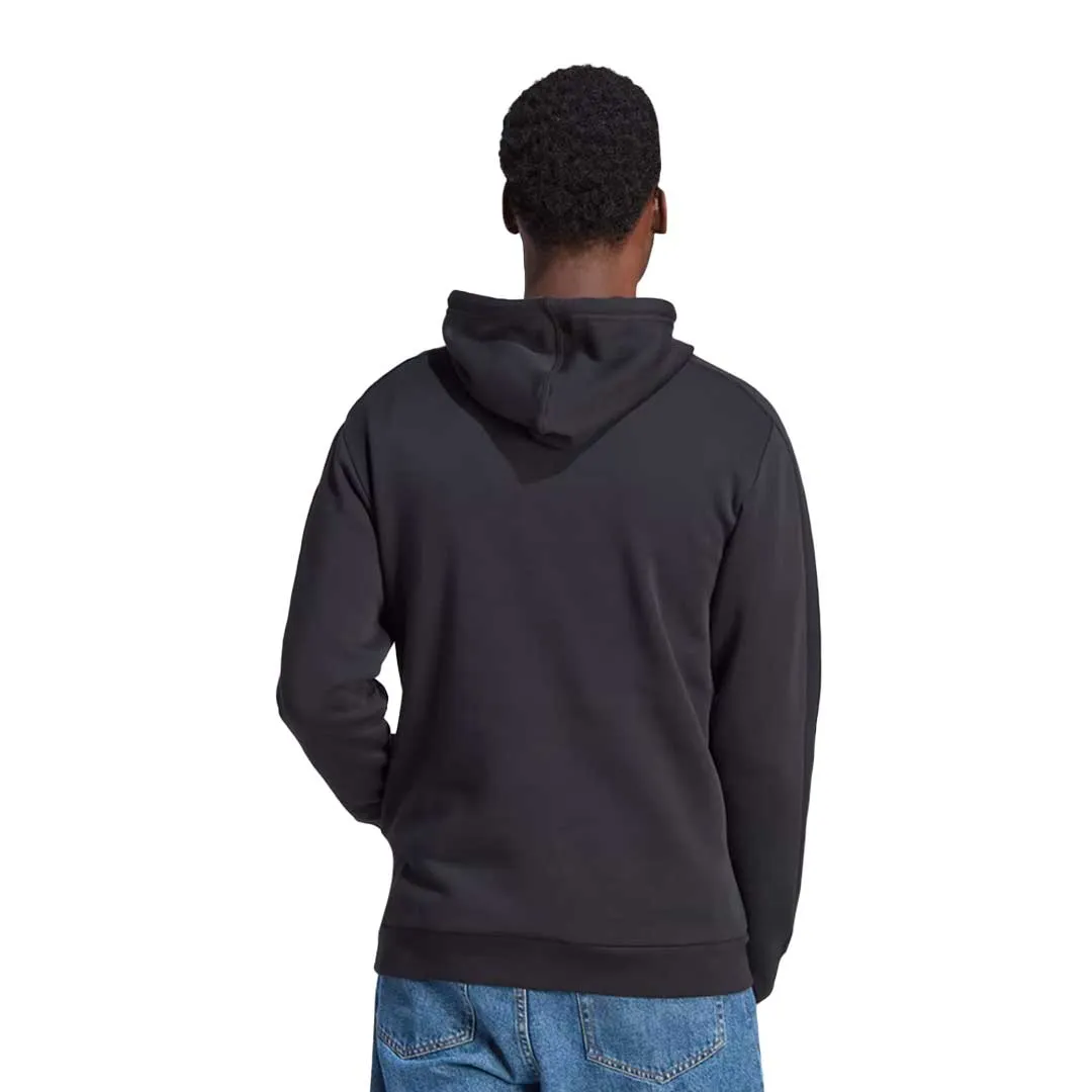 adidas - Pull à capuche Essentials en polaire à 3 bandes pour homme (IB4028)
