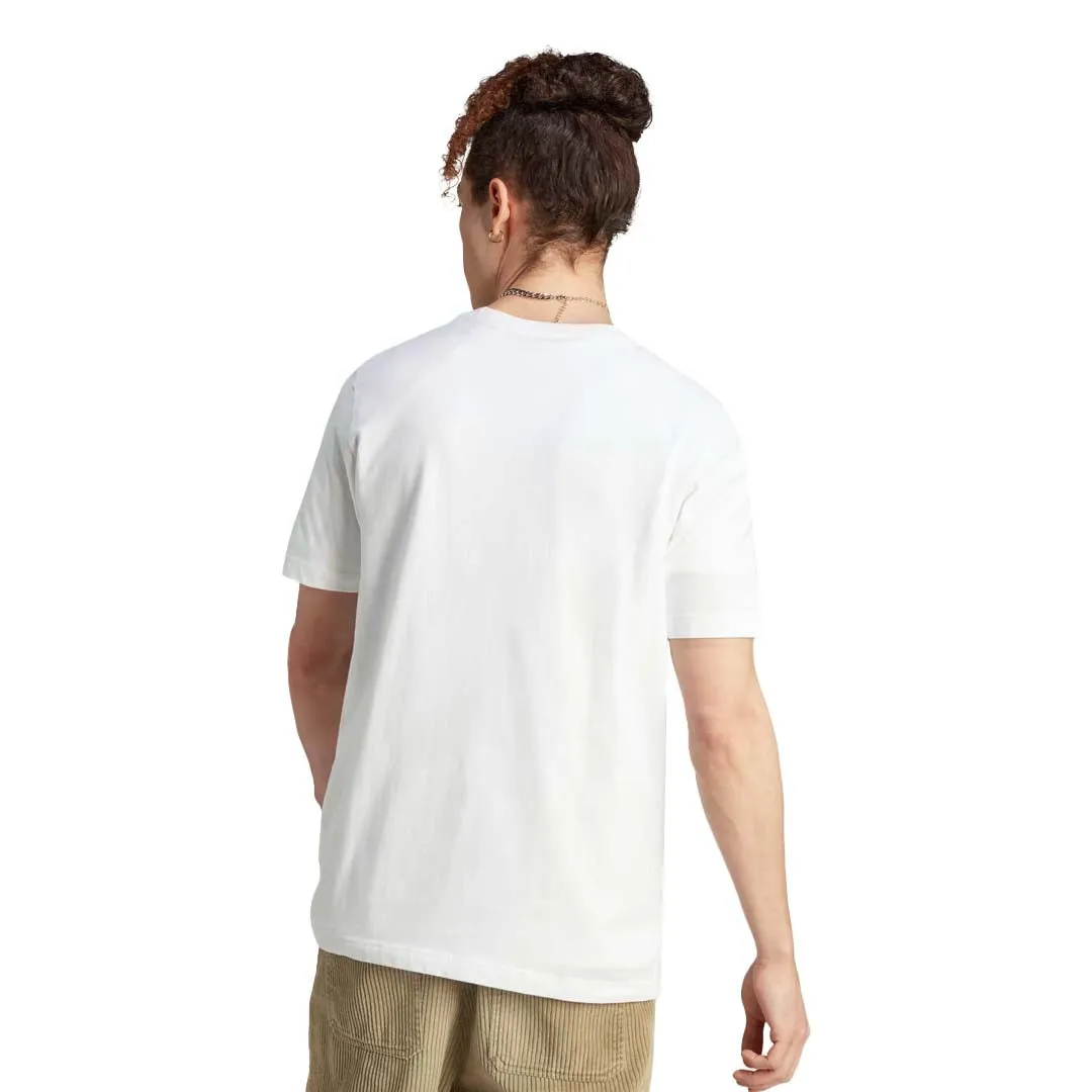 adidas - T-shirt pour homme avec étiquette graphique camouflage sur la langue (IL5119)