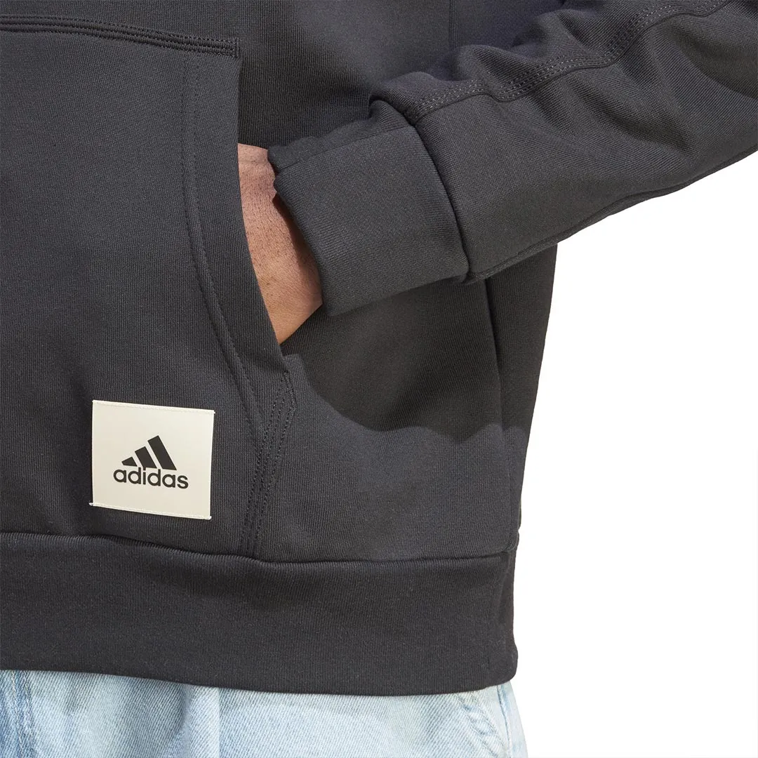 adidas - Pull à capuche en polaire pour hommes (IB6155)