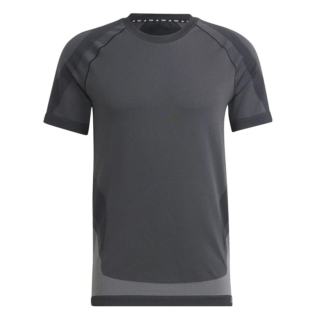 adidas - T-shirt d'entraînement sans coutures Primeknit pour hommes (HT7508)
