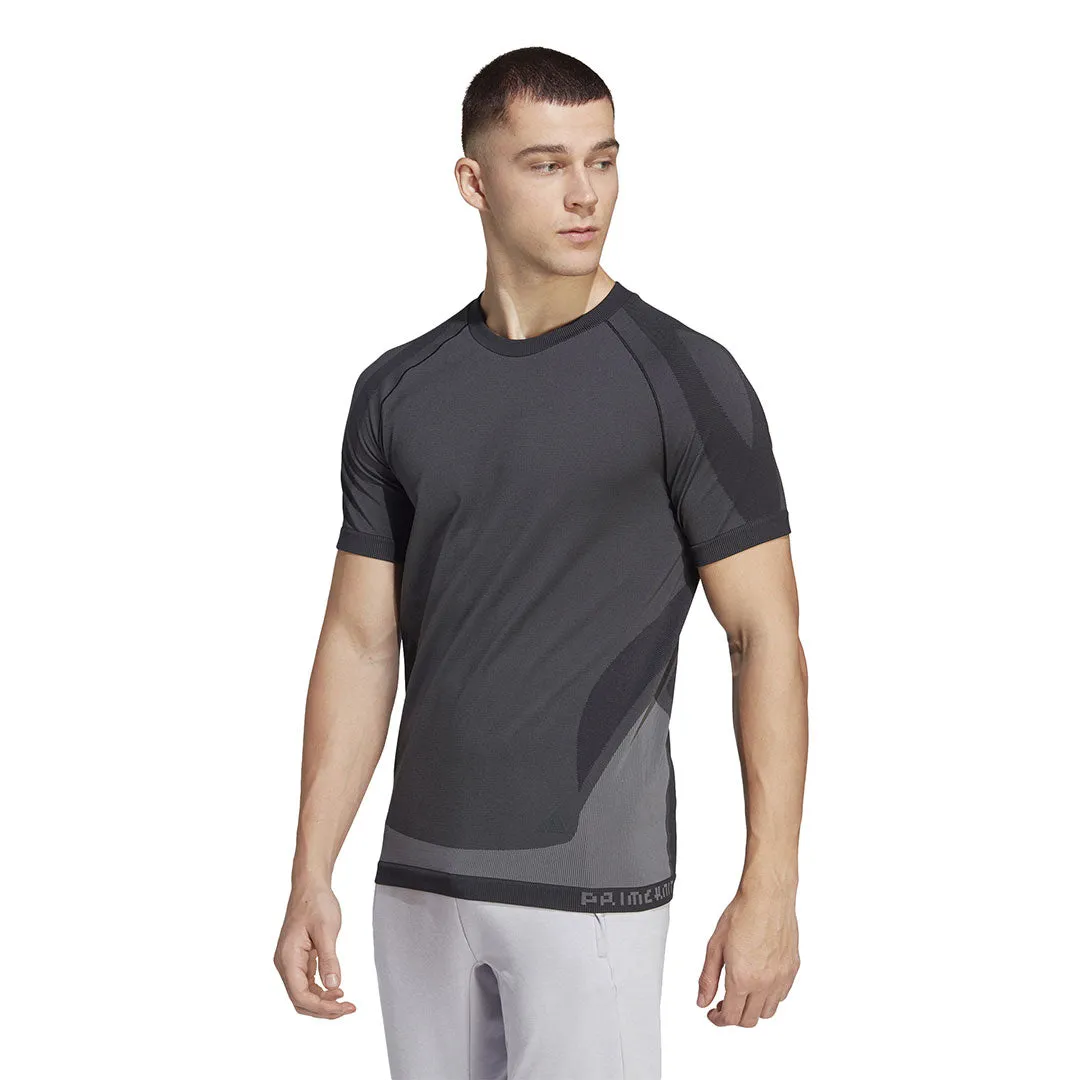 adidas - T-shirt d'entraînement sans coutures Primeknit pour hommes (HT7508)