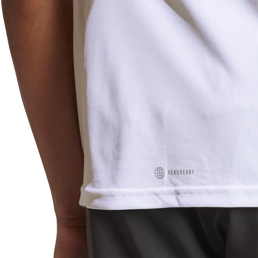 adidas - T-shirt Homme Run Icons 3 Barres (HR3244)