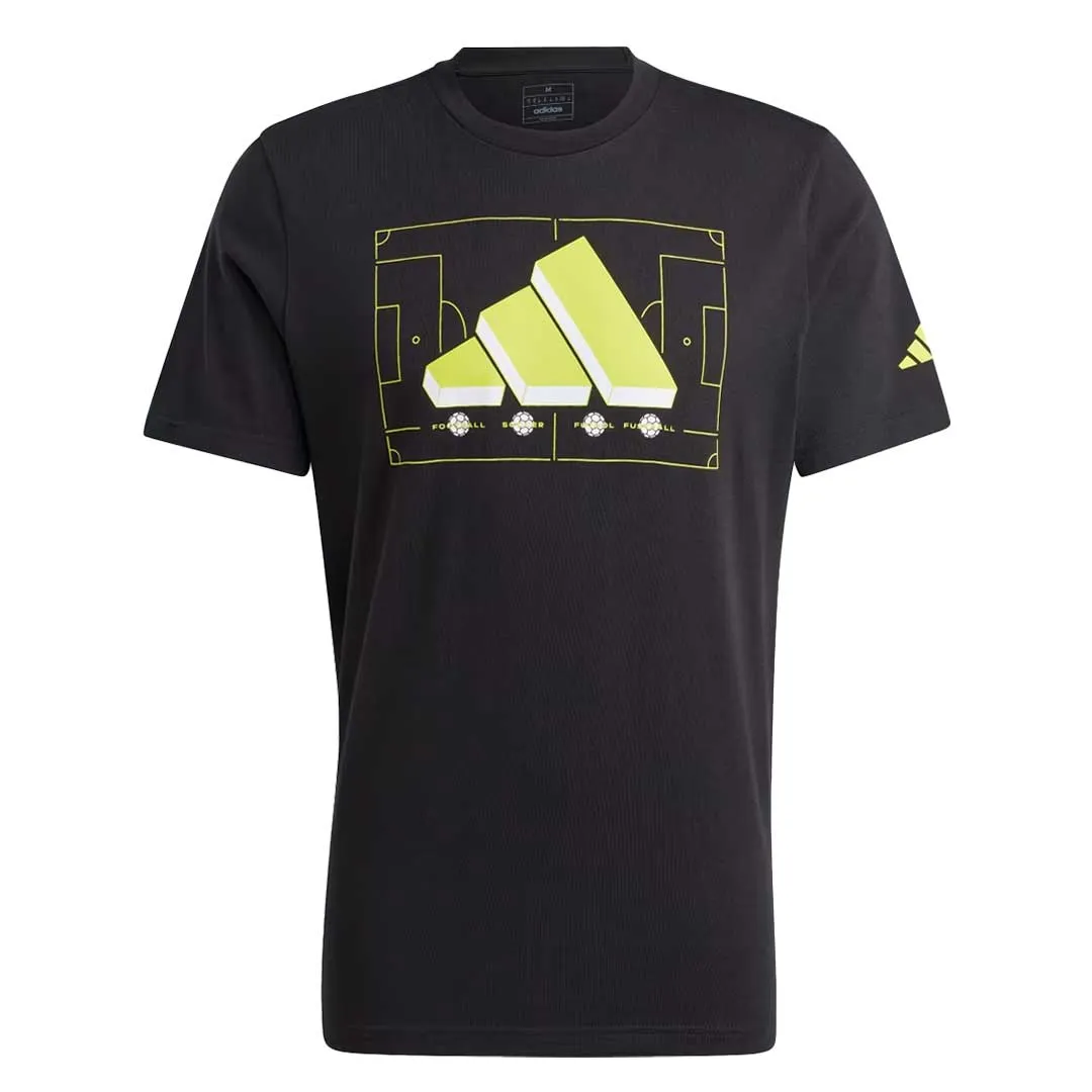 adidas - T-shirt graphique de football pour homme (IP6420)