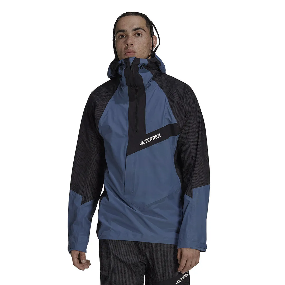 adidas - Veste Terrex Techrock Primeknit RAIN.RDY pour Homme (HU1829)