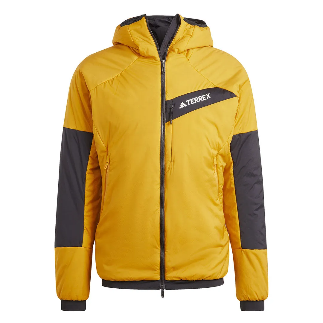 adidas - Veste à capuche Terrex Techrock stretch avec rembourrage Primaloft pour homme (IB4263)