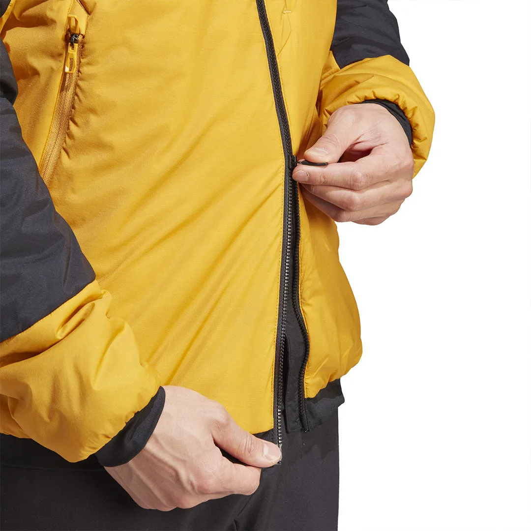 adidas - Veste à capuche Terrex Techrock stretch avec rembourrage Primaloft pour homme (IB4263)