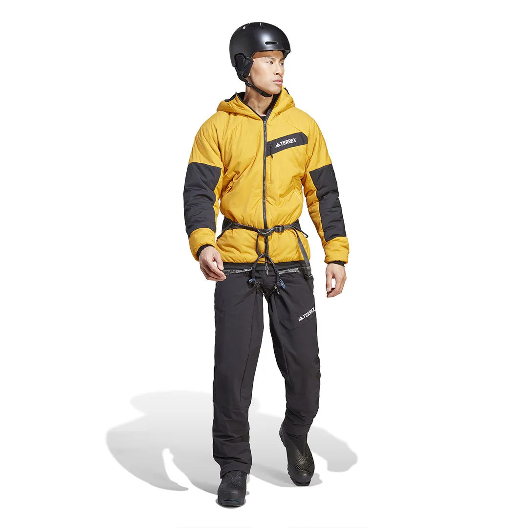 adidas - Veste à capuche Terrex Techrock stretch avec rembourrage Primaloft pour homme (IB4263)