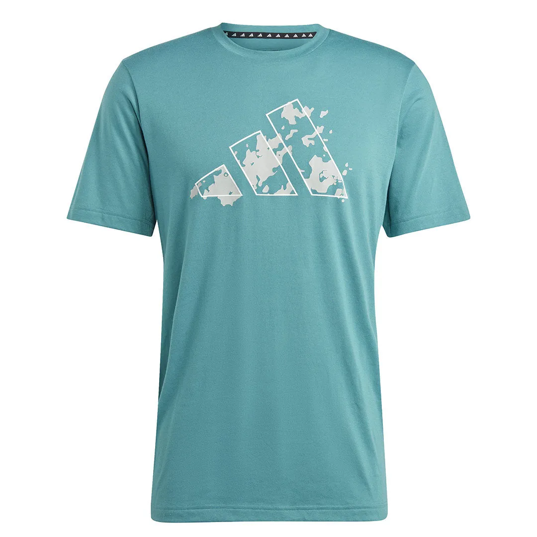 adidas - T-shirt graphique saisonnier Train Essentials pour homme (HZ3114)