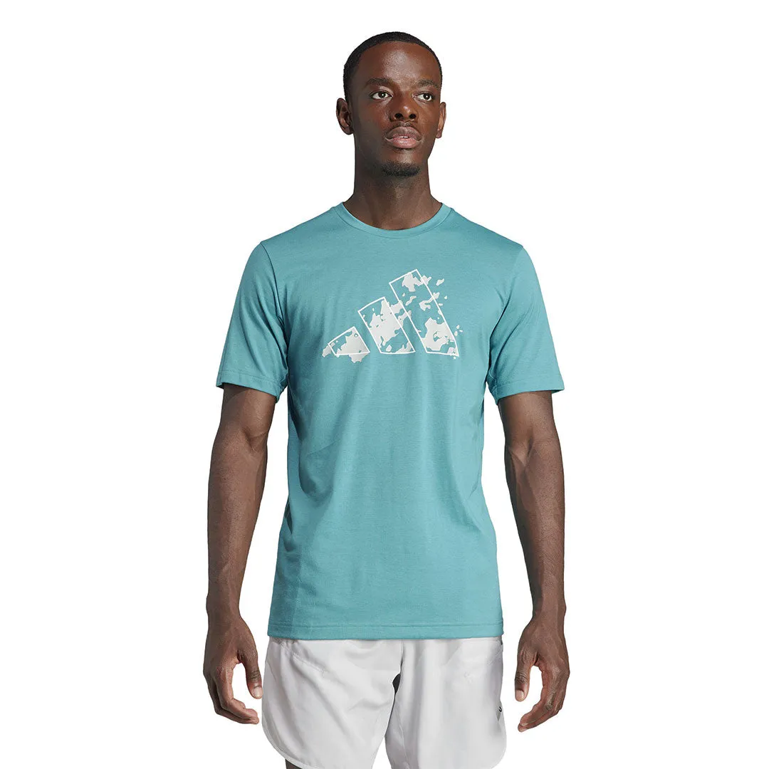 adidas - T-shirt graphique saisonnier Train Essentials pour homme (HZ3114)