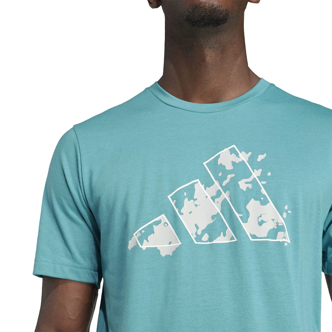 adidas - T-shirt graphique saisonnier Train Essentials pour homme (HZ3114)