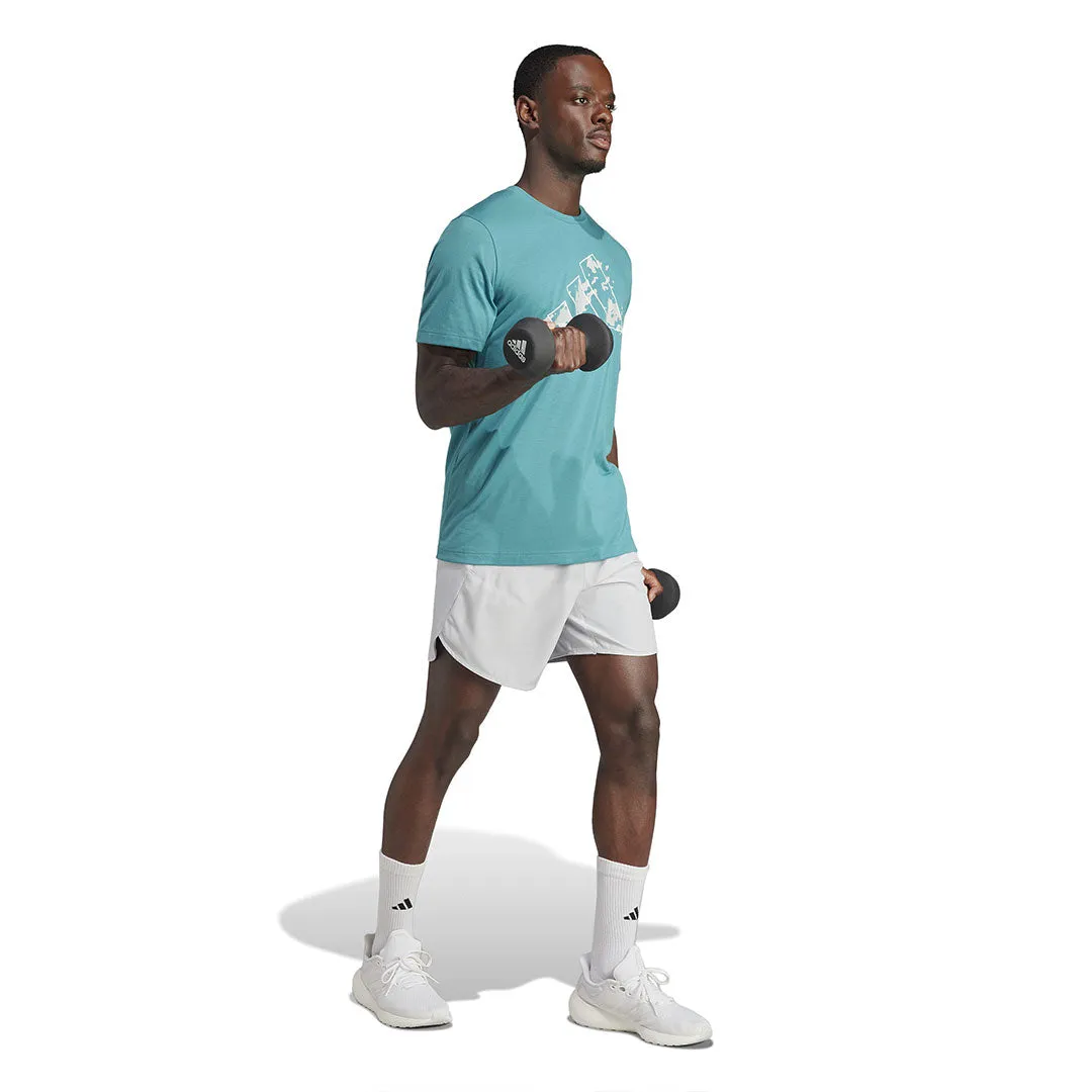 adidas - T-shirt graphique saisonnier Train Essentials pour homme (HZ3114)