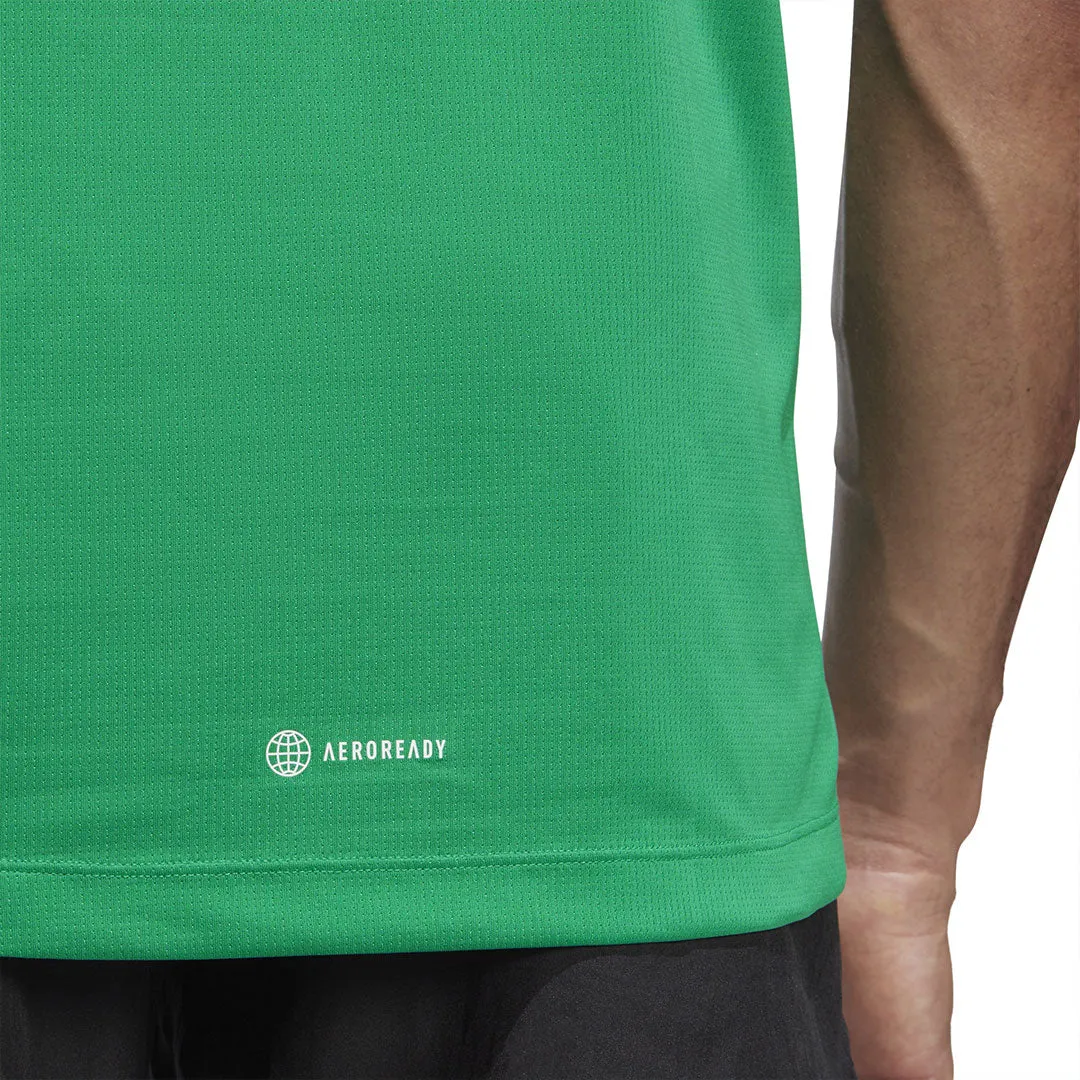 adidas - T-shirt d'entraînement pour hommes Train Icons à 3 bandes (IC5495)