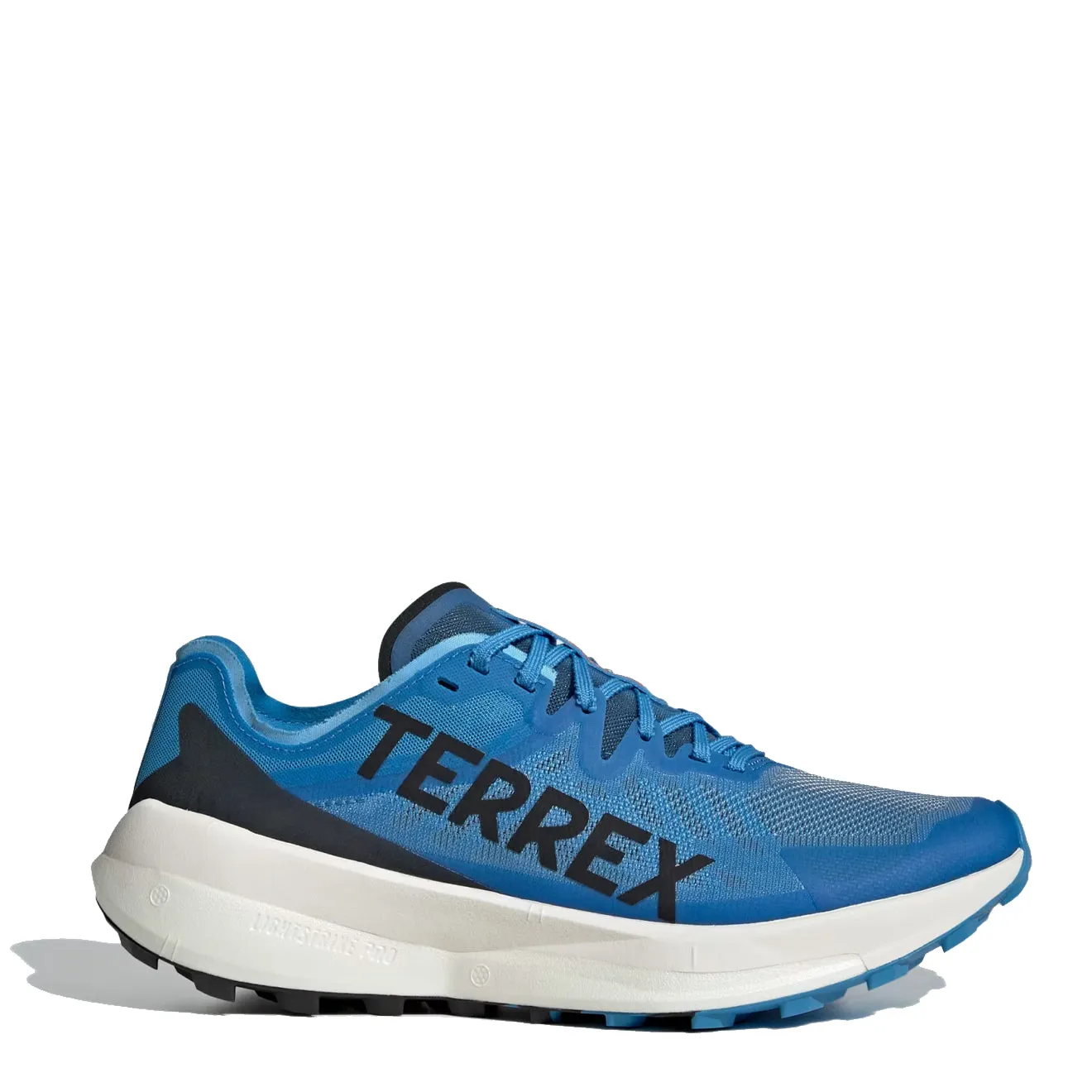 Adidas Terrex Agravic Speed Chaussures de Trail Bleu Pulsé / Noir de Base / Orange Semi Impact