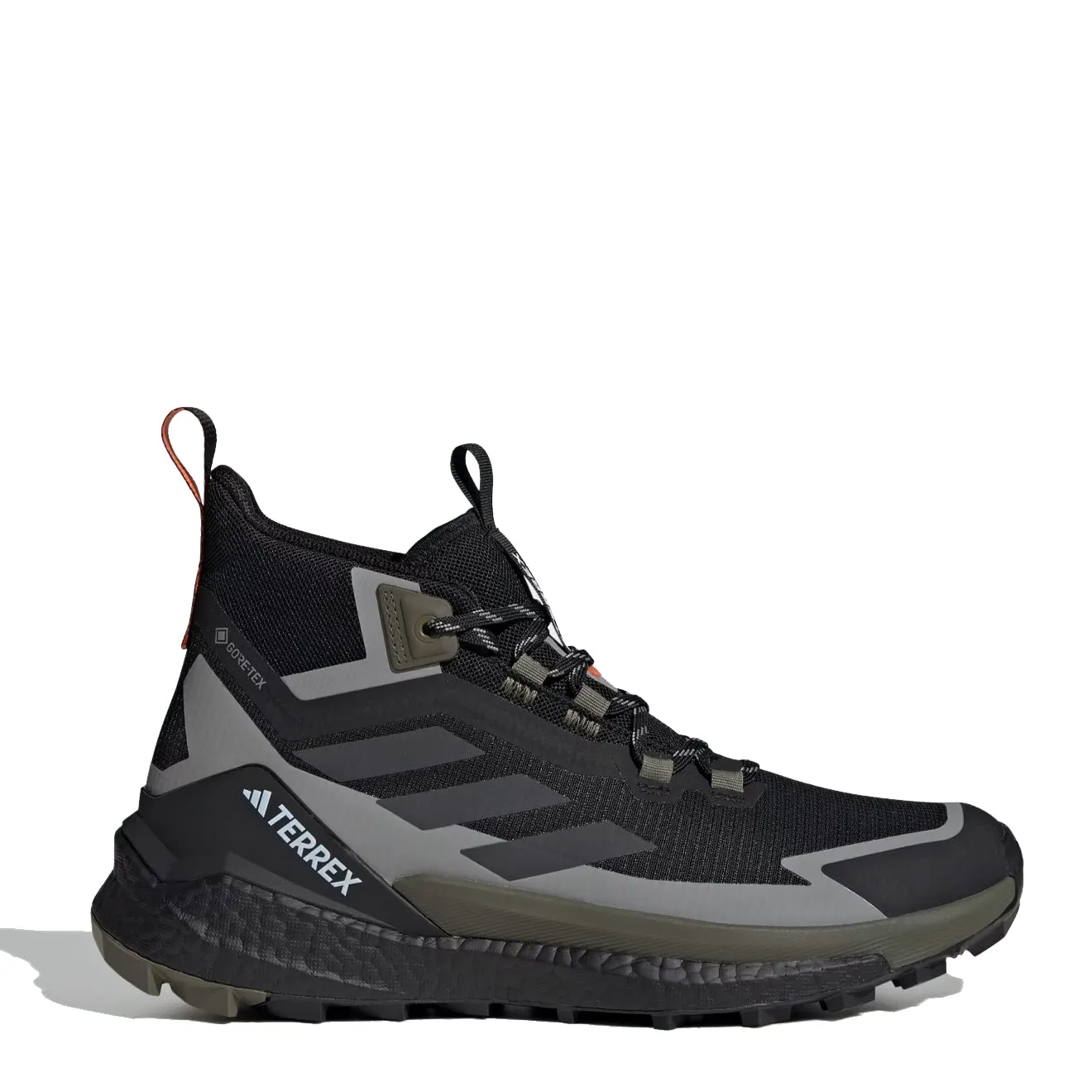 Adidas Terrex Free Hiker 2 Gore-Tex Chaussures de Randonnée Noir de Base / Carbone / Olive Strata