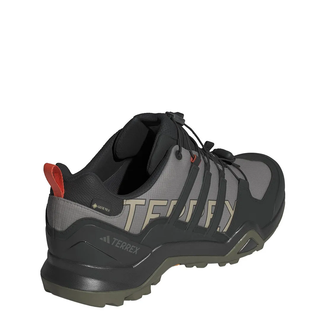 Adidas Terrex Swift R2 Gore-Tex Chaussures de Randonnée Gris Charbon / Noir de Base / Olive Stratus