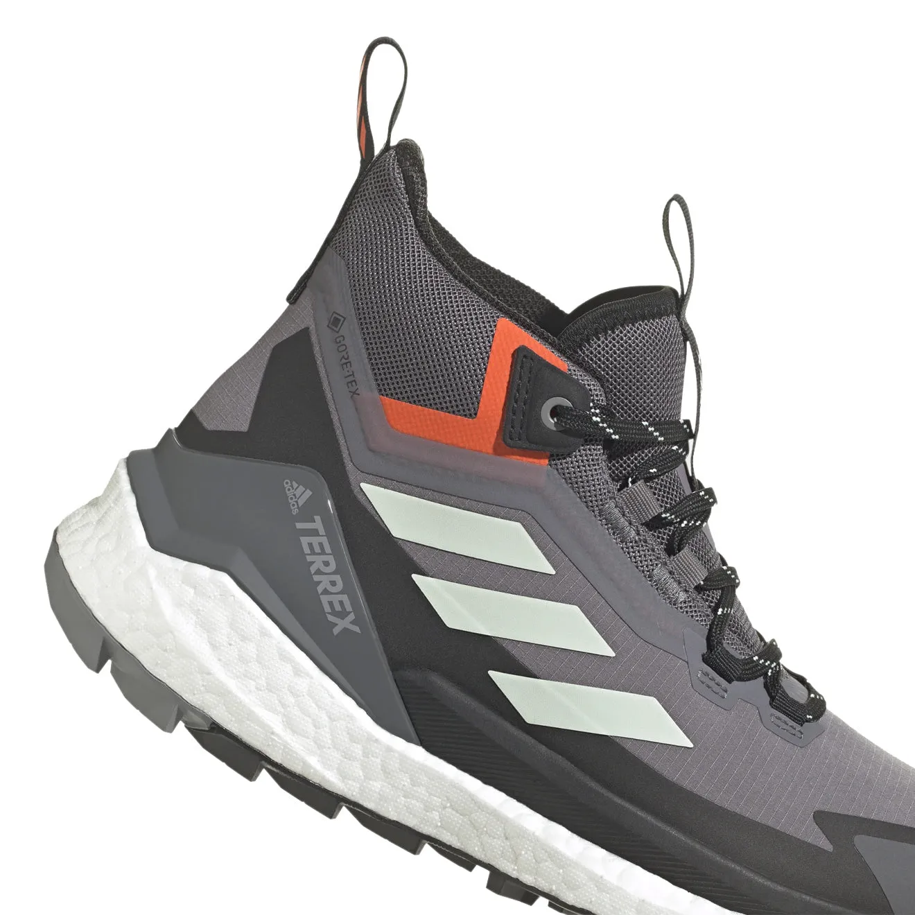 Adidas Terrex Femme Free Hiker 2 Gore-Tex Gris Trace / Gris Three / Orange Impact
