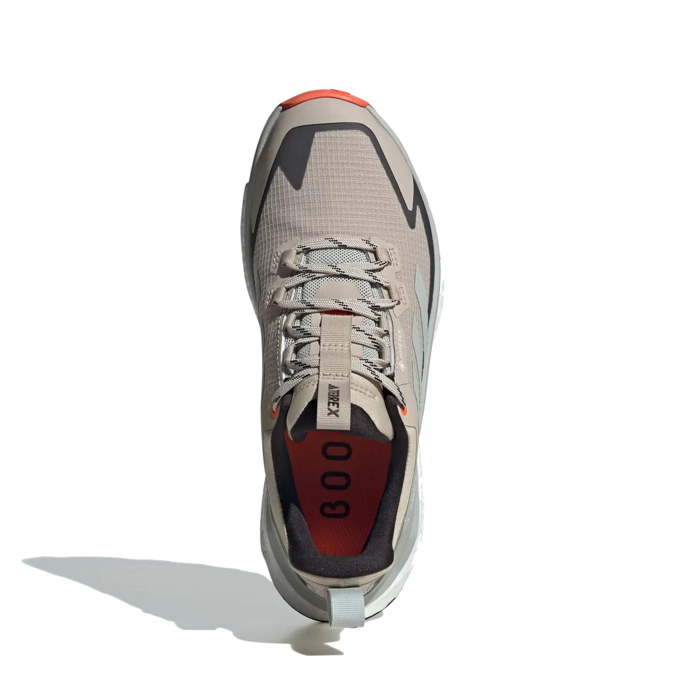 Adidas Terrex Femme Free Hiker 2.0 Low Gore-Tex Wonder Beige / Noir de Base / Orange Semi Impact