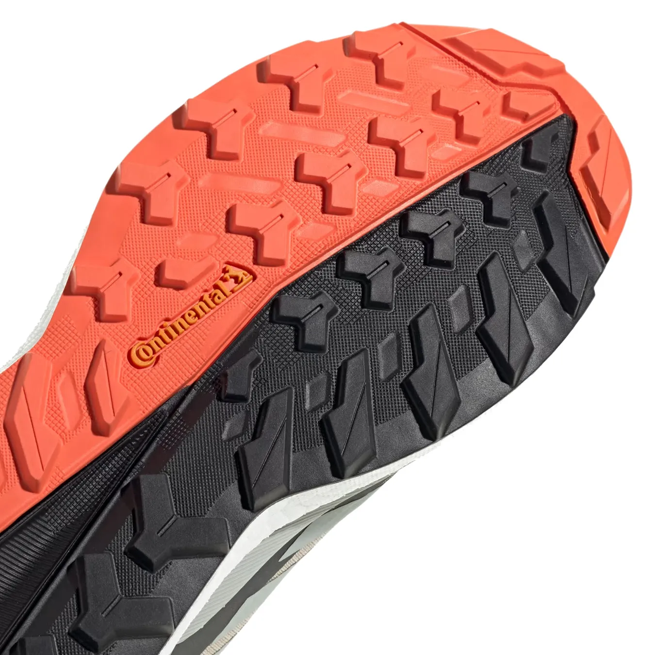 Adidas Terrex Femme Free Hiker 2.0 Low Gore-Tex Wonder Beige / Noir de Base / Orange Semi Impact