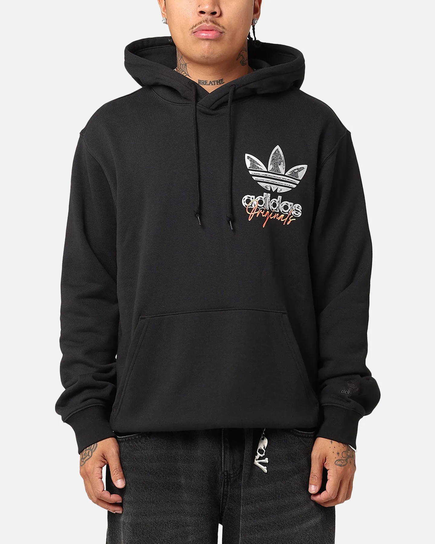 Adidas Trefoil Sweat à capuche Noir