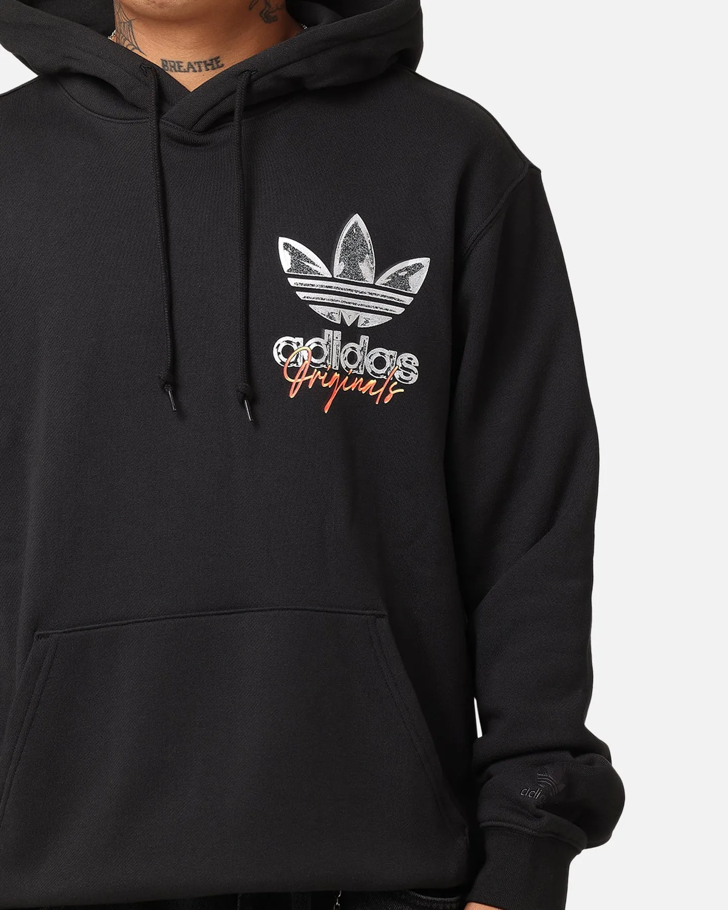 Adidas Trefoil Sweat à capuche Noir