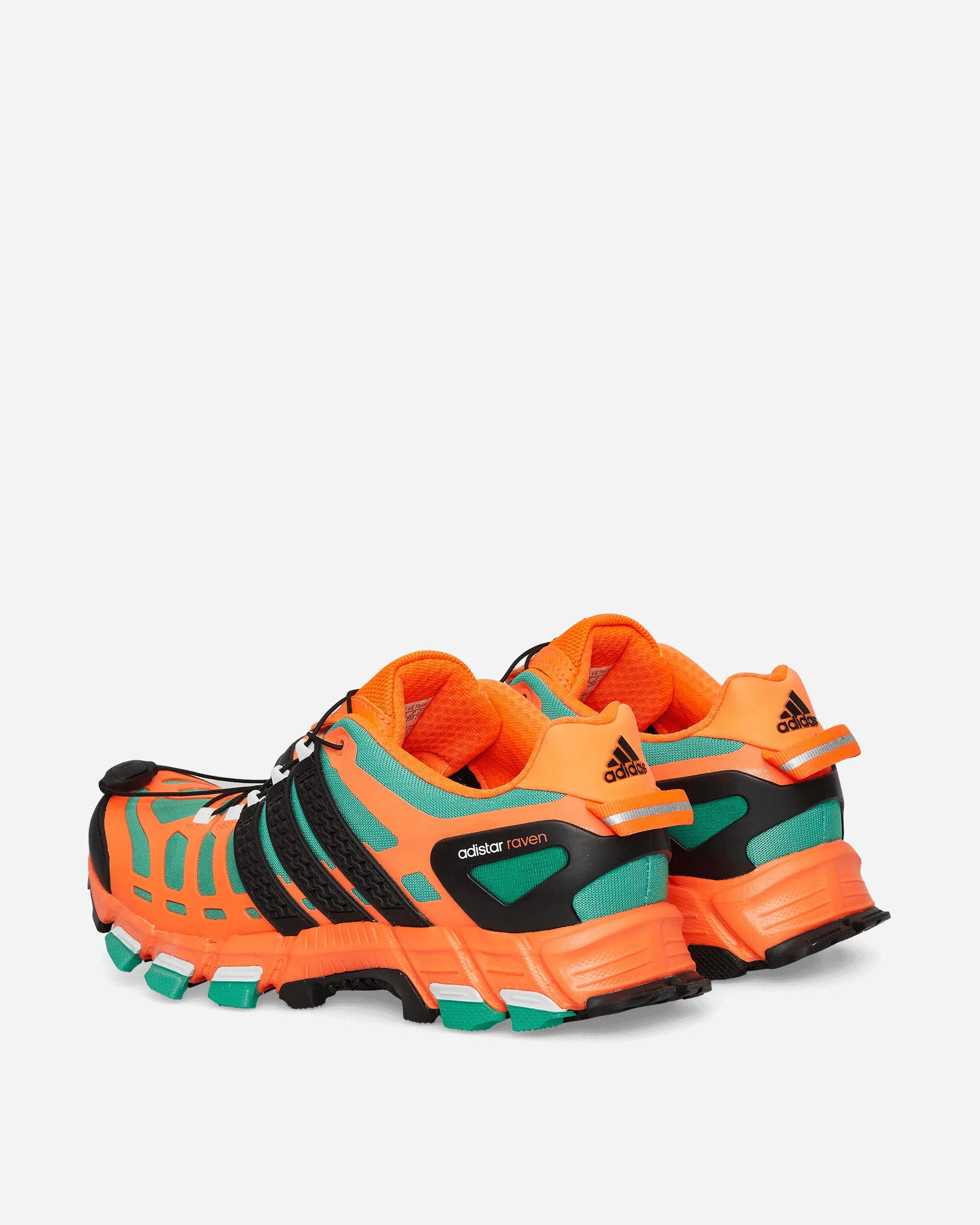 Adistar Raven Sneakers Orange Solaire / Noir de Base / Vert Surf