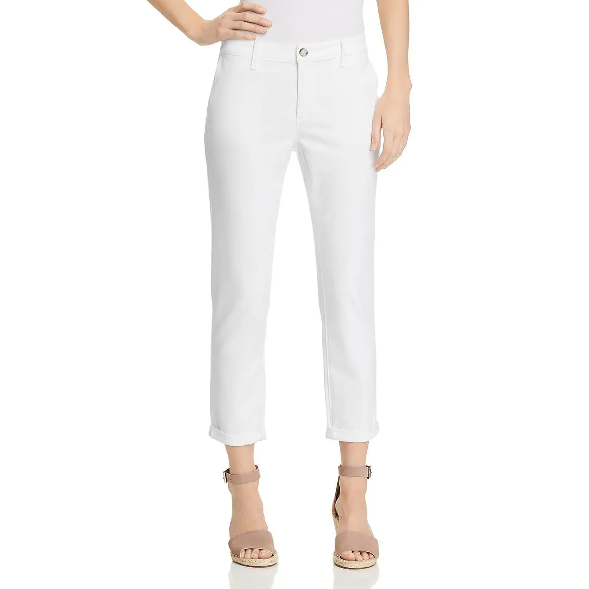 Adriano Goldschmied Femme Caden Classique Jeans Droit Taille Moyenne Uni