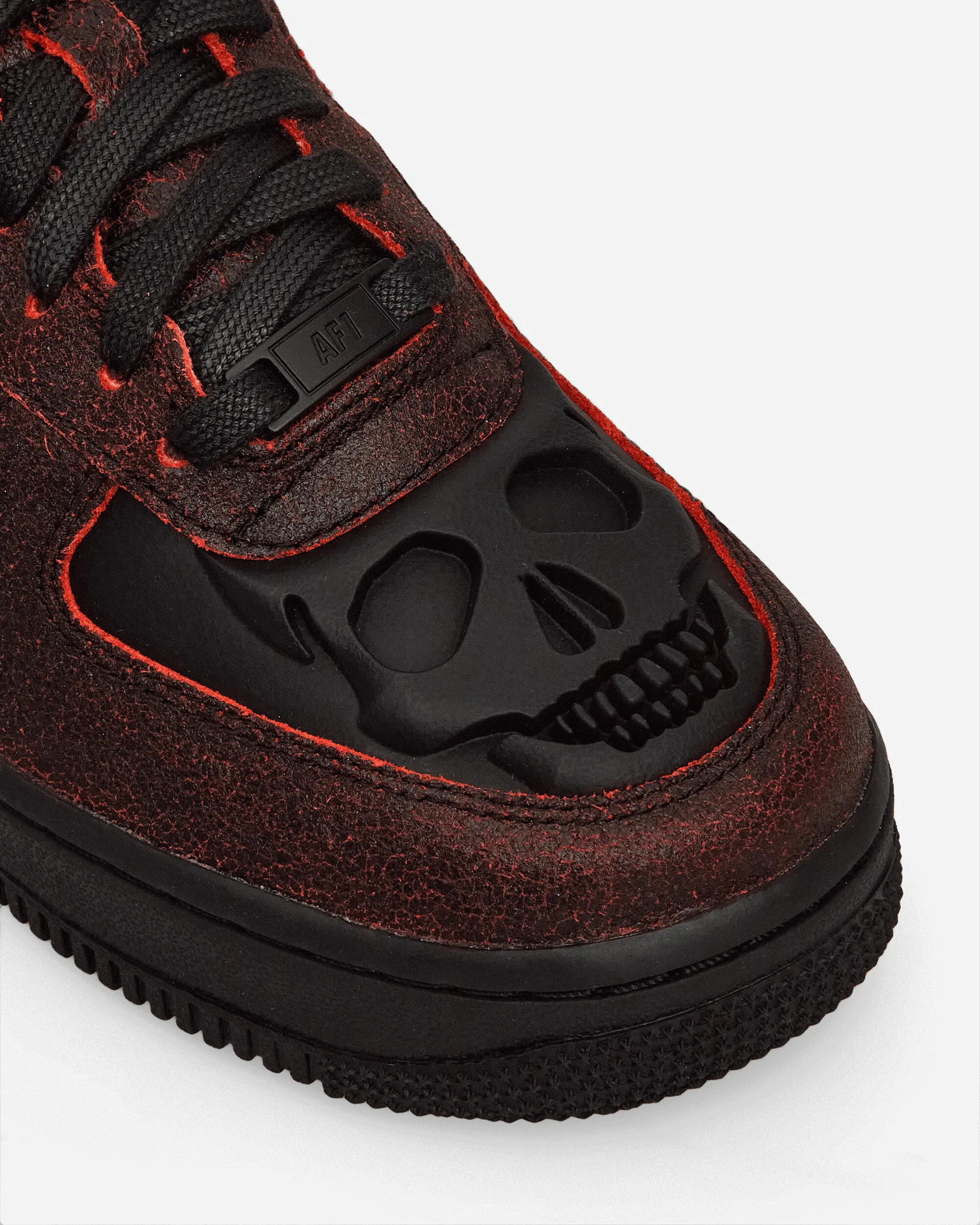 Baskets Air Force 1 'Halloween' Crimson / Noir