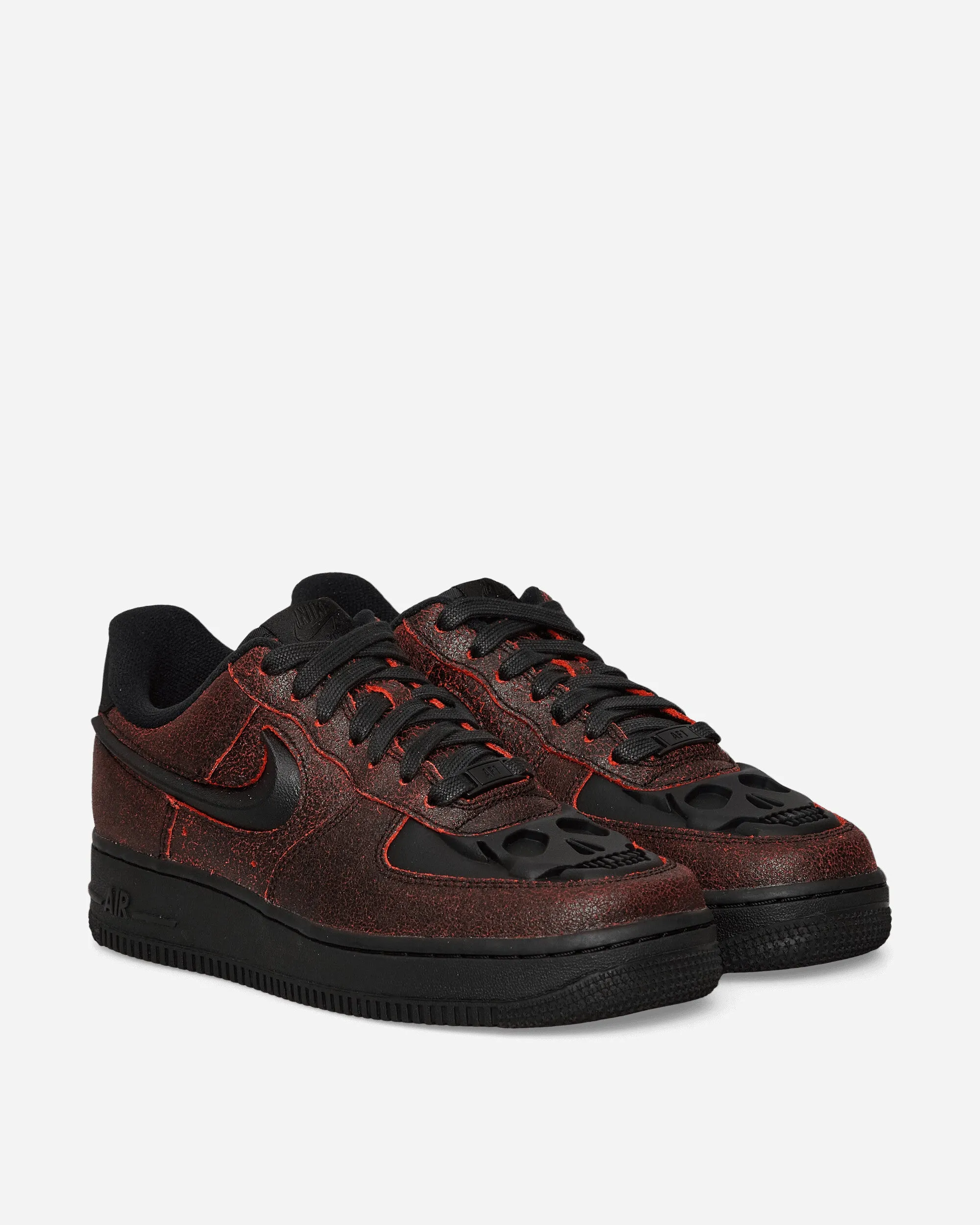 Baskets Air Force 1 'Halloween' Crimson / Noir