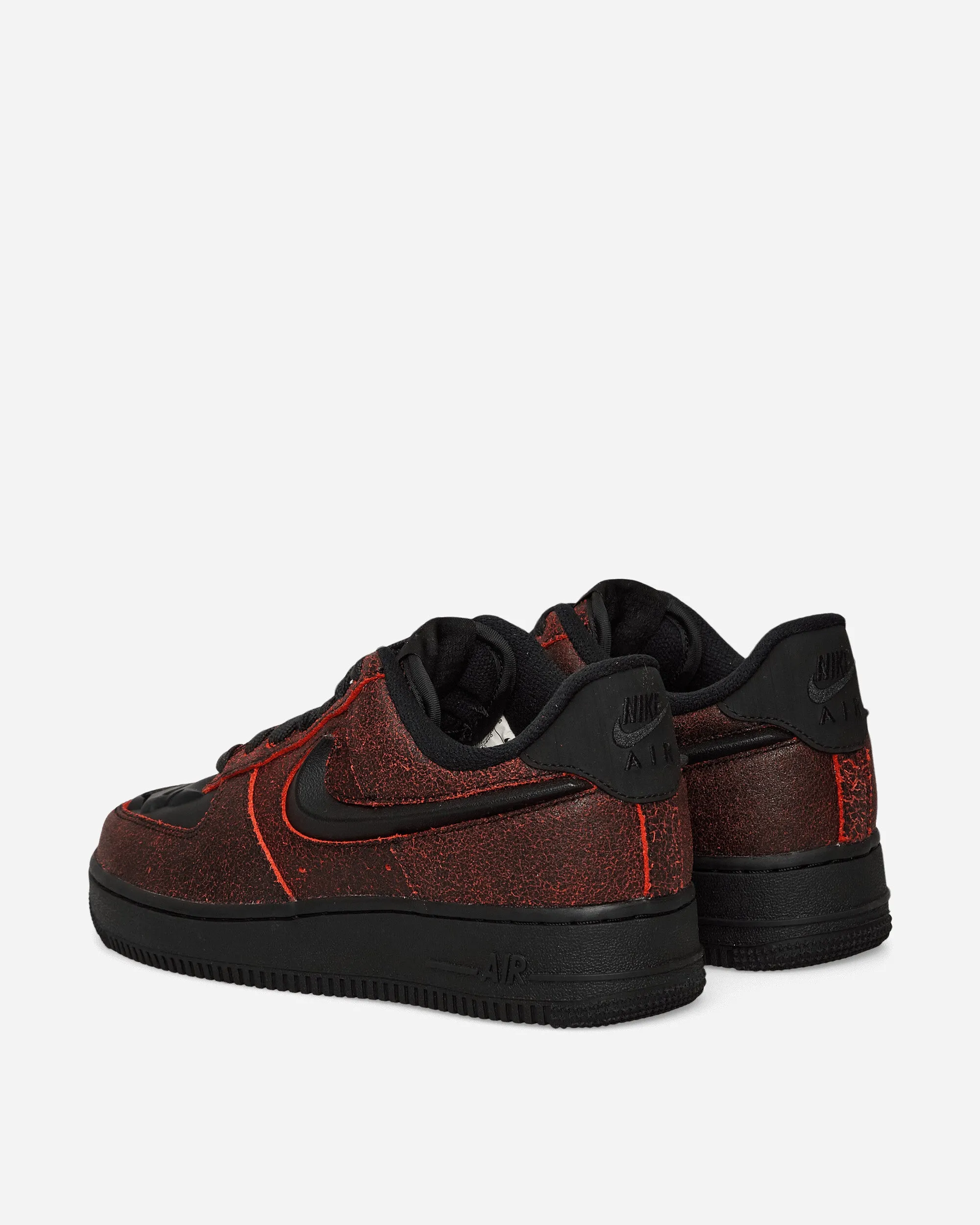 Baskets Air Force 1 'Halloween' Crimson / Noir