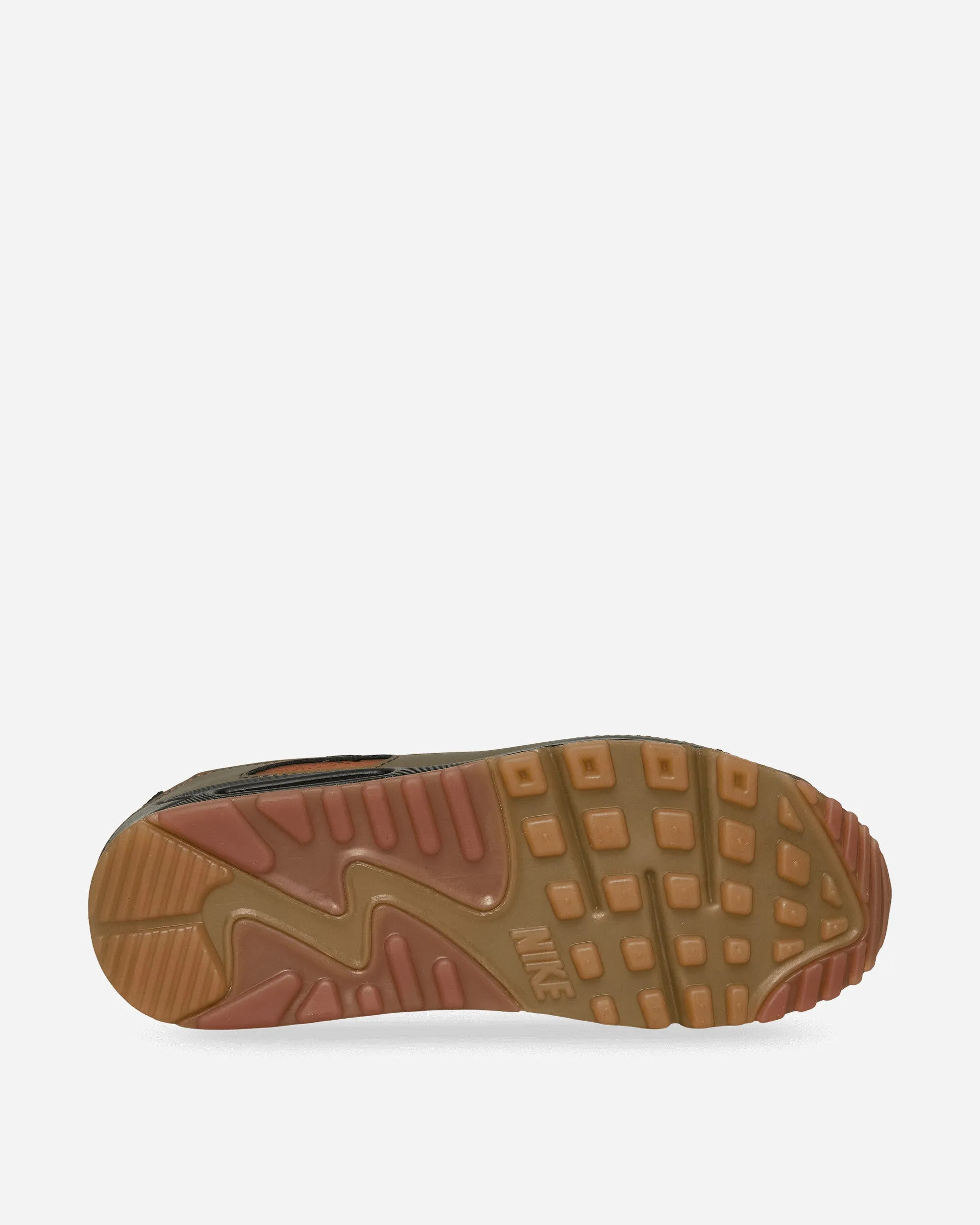Baskets Air Max 90 Noir / Brun Rougeâtre Foncé