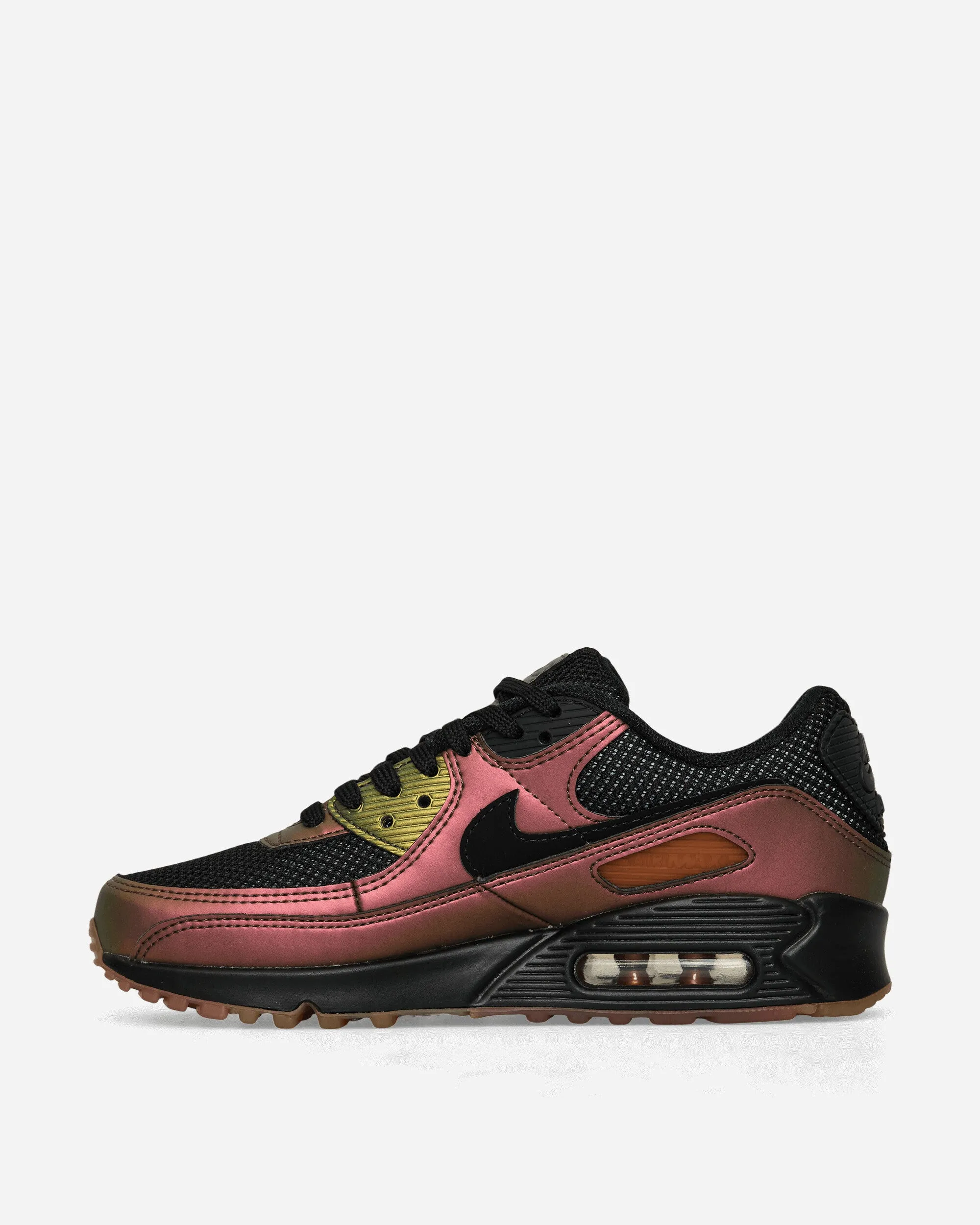Baskets Air Max 90 Noir / Brun Rougeâtre Foncé