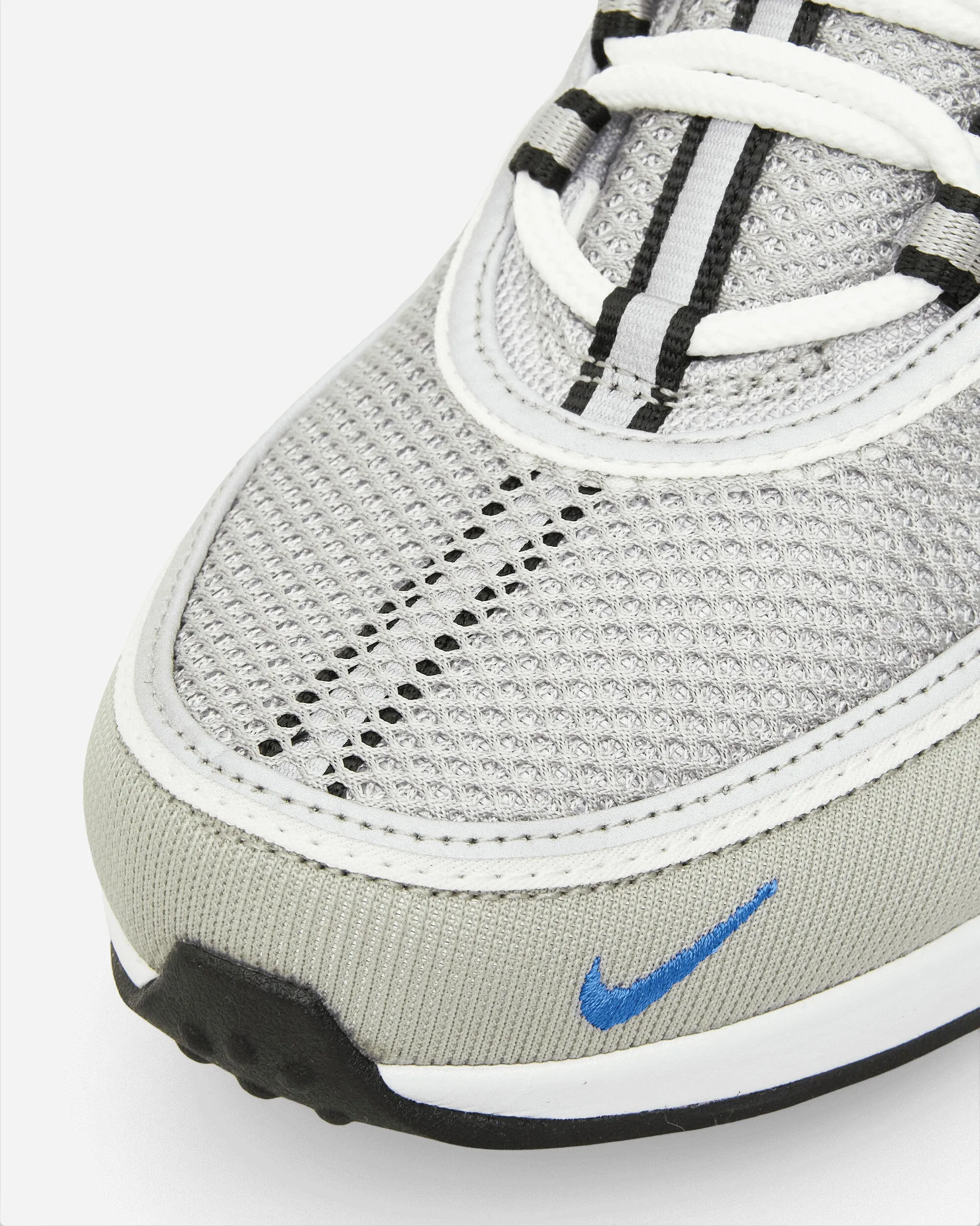 Baskets Air Zoom Spiridon Argent Métallisé / Bleu Signal