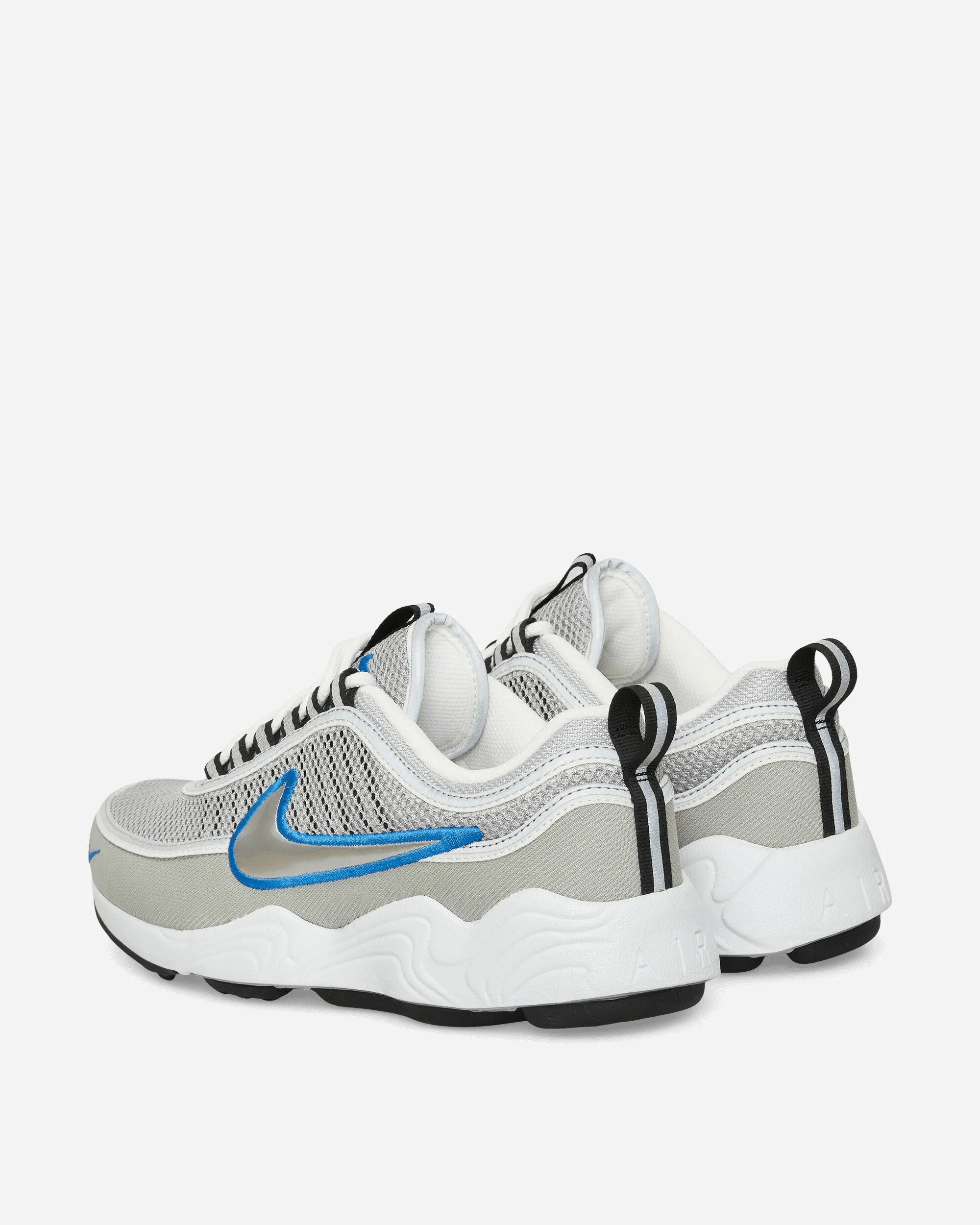 Baskets Air Zoom Spiridon Argent Métallisé / Bleu Signal