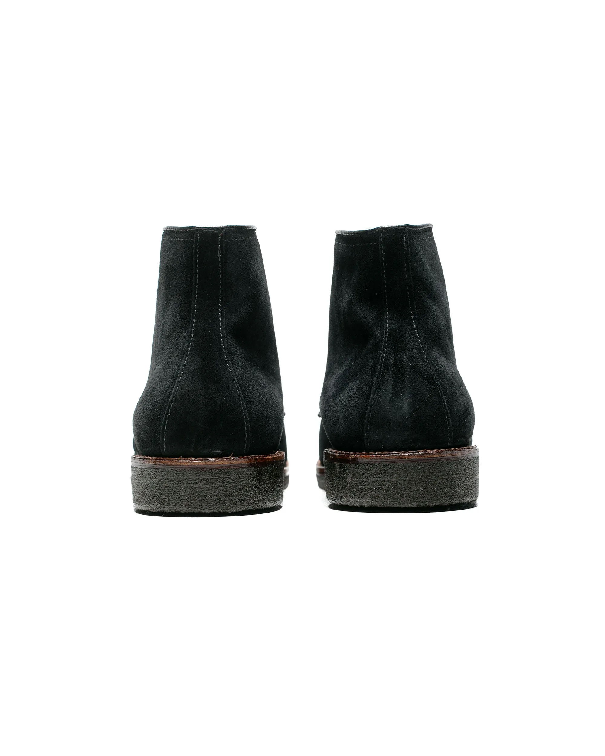 Botte Indy Alden en Suède Noir avec Semelle en Crêpe