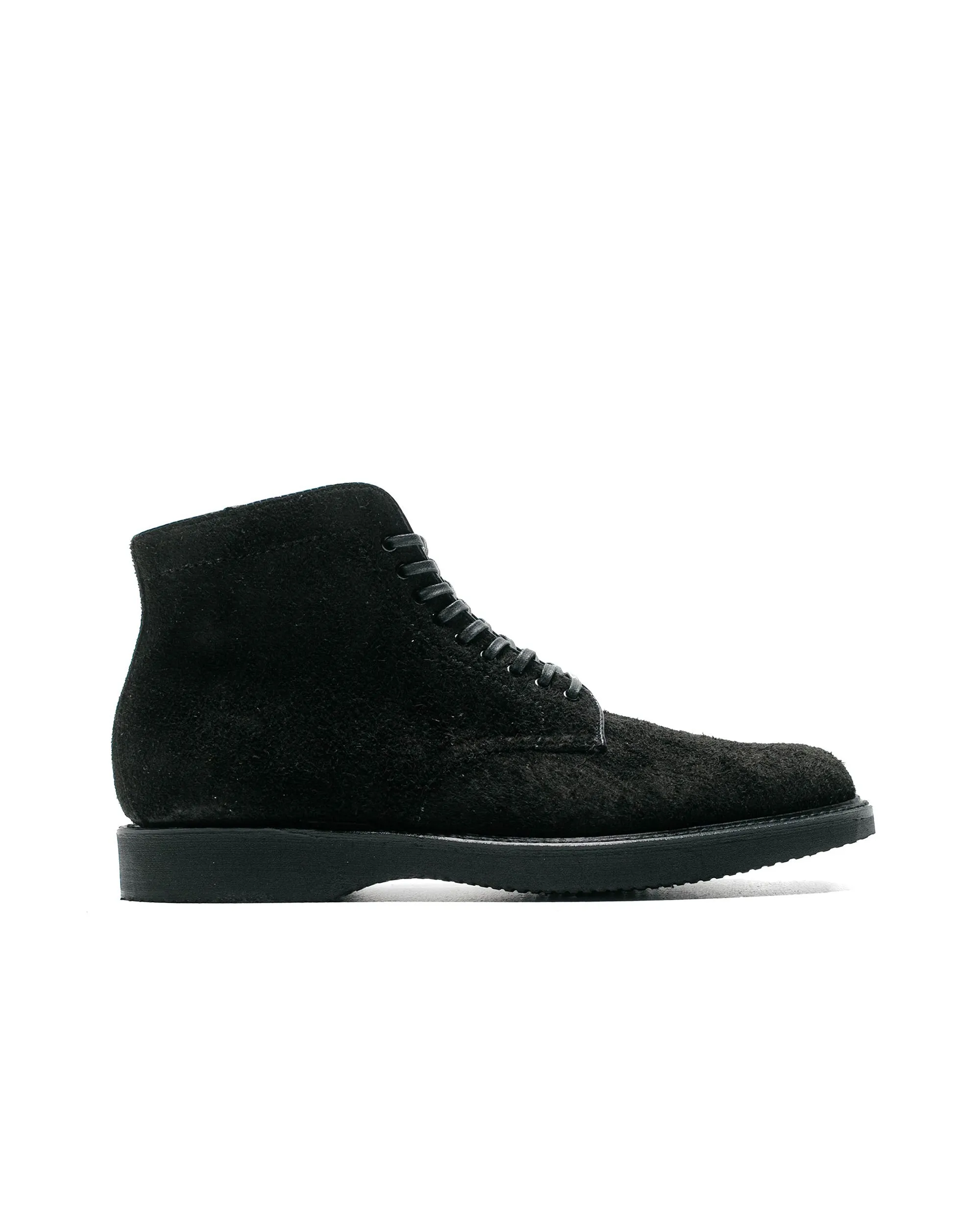 Botte Alden à bout rond en daim inversé terre G2802