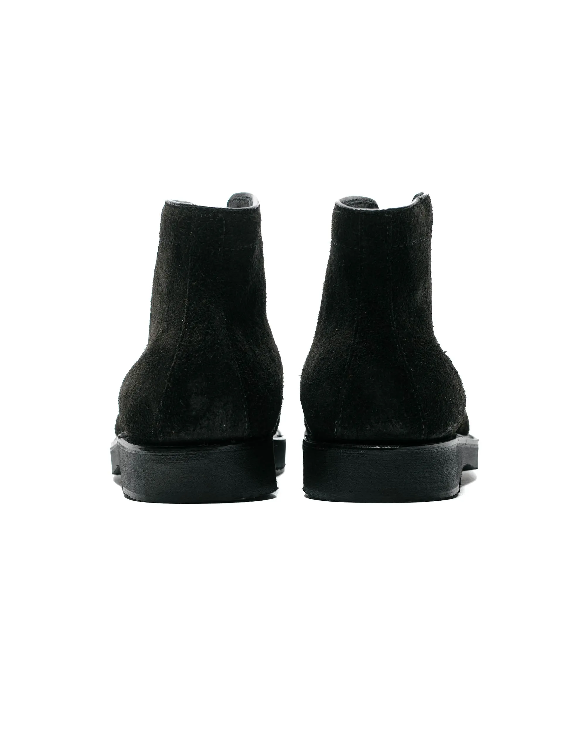 Botte Alden à bout rond en daim inversé terre G2802