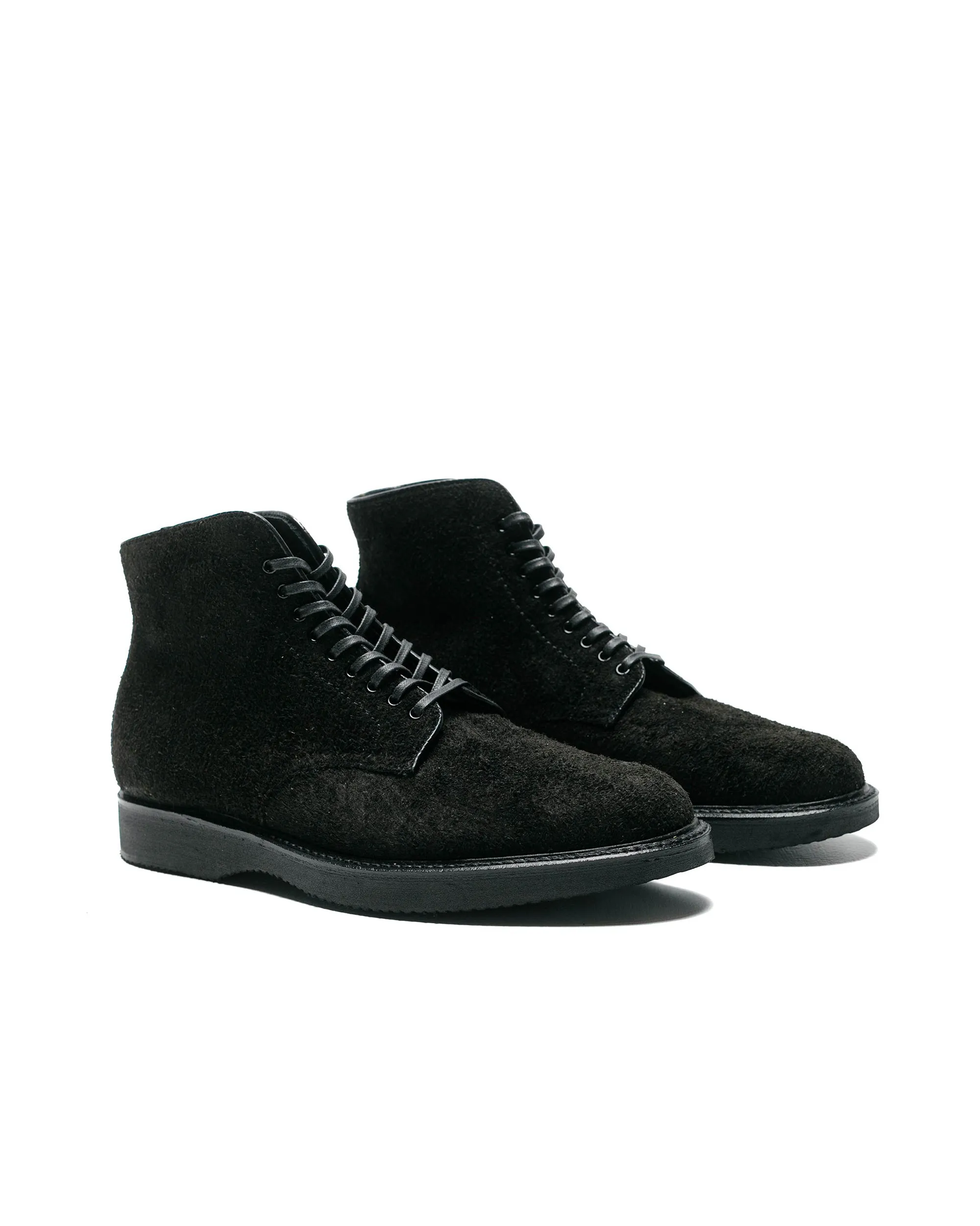 Botte Alden à bout rond en daim inversé terre G2802