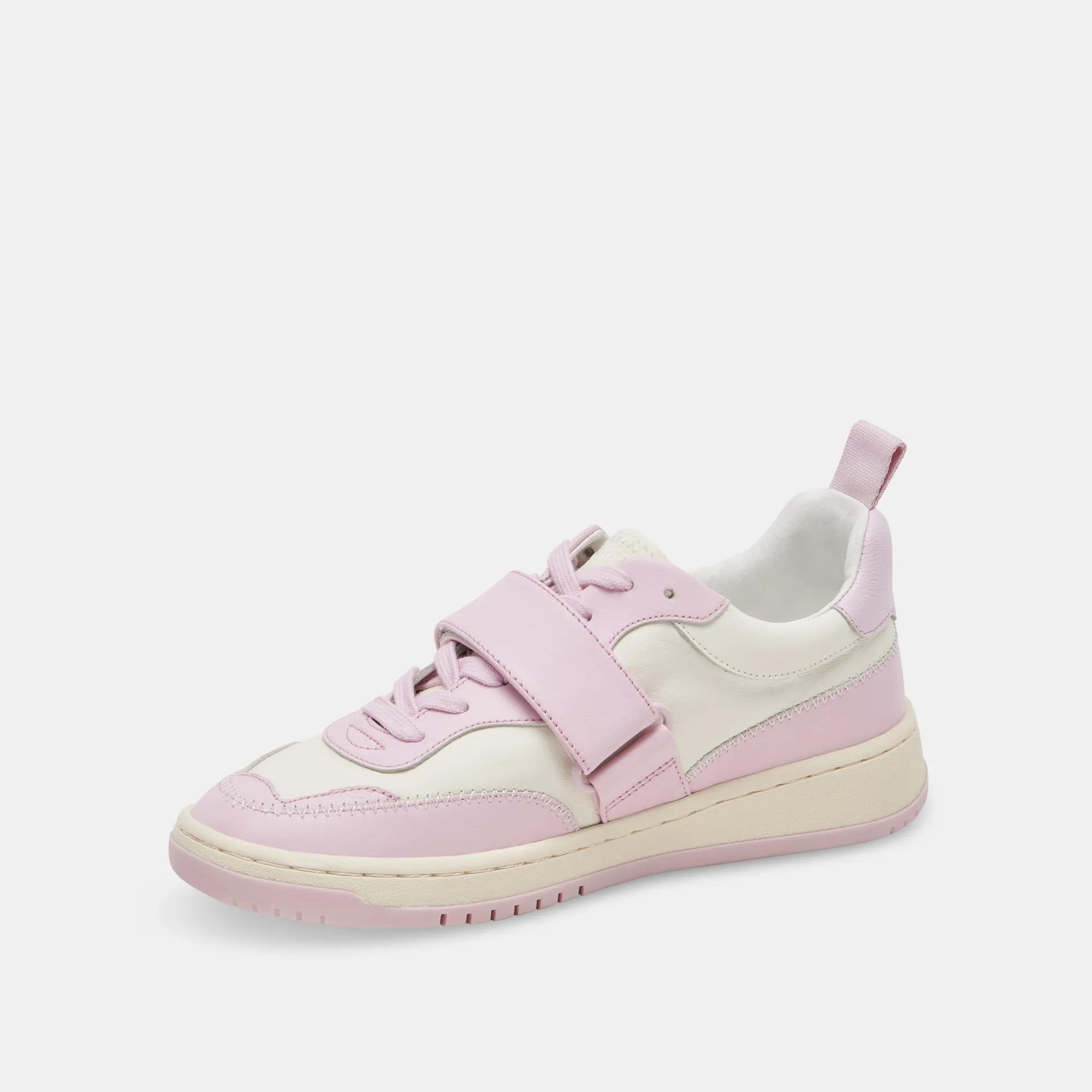 ALVAH SNEAKERS CUIR LILAS