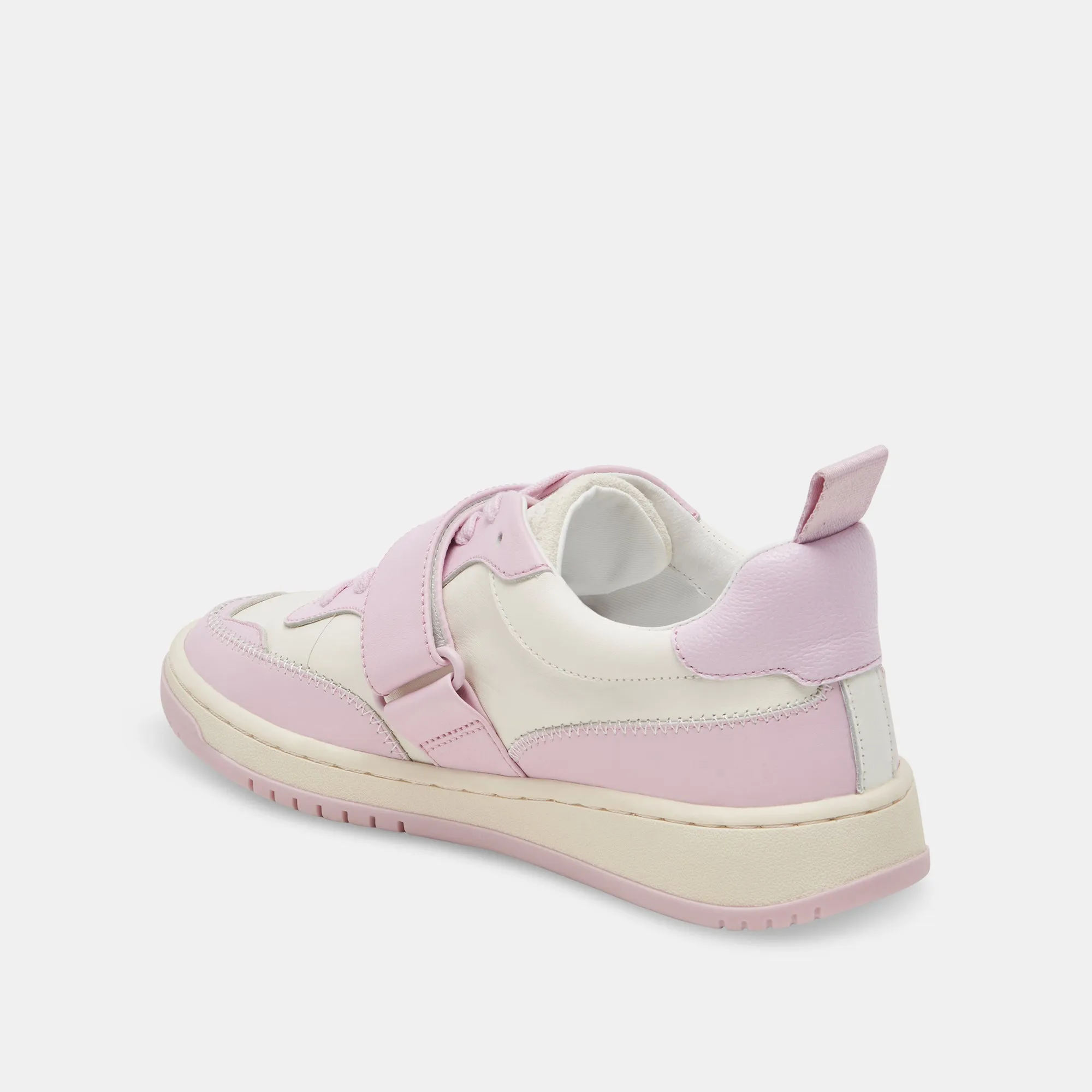 ALVAH SNEAKERS CUIR LILAS